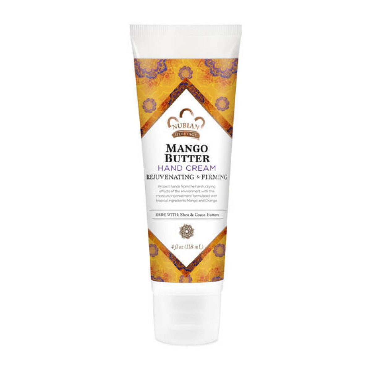 Nubian Heritage Mango Butter Hand Cream 4 oz Cream