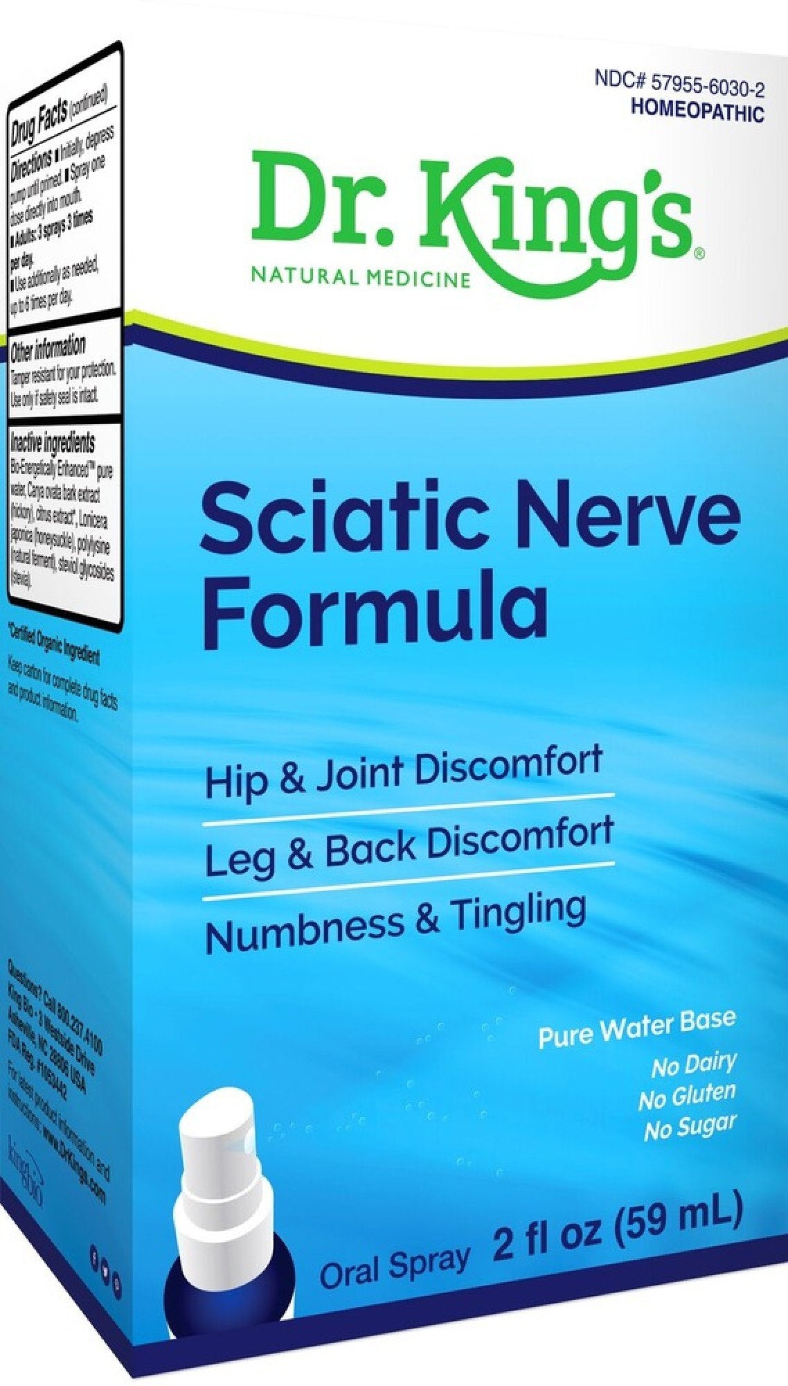 Dr King Natural Medicine Sciatic Nerve Formula 2 oz Liquid