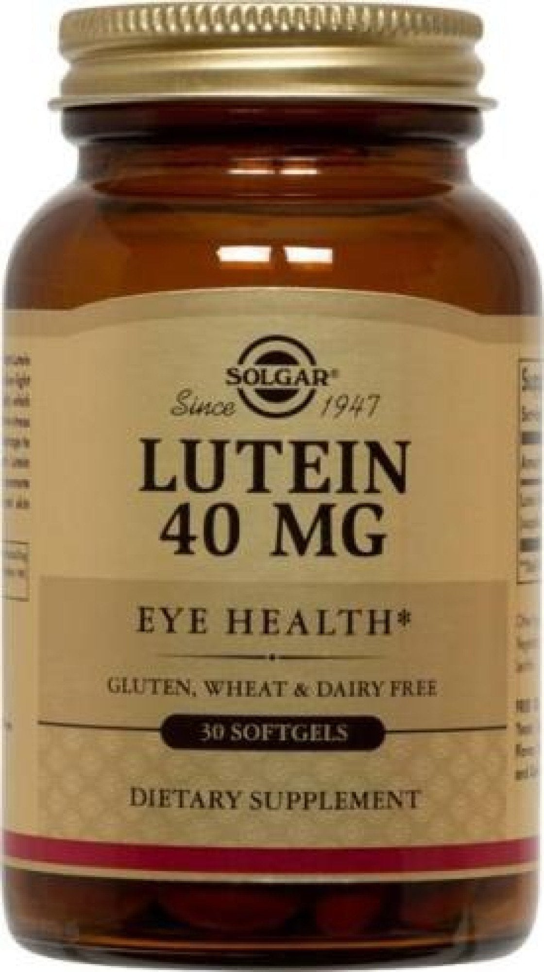 Solgar Lutein 40mg 30 Softgel