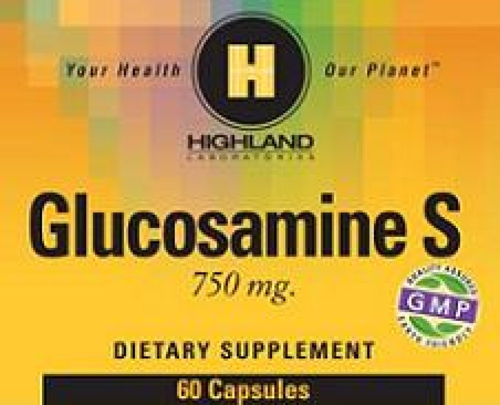 Highland Laboratories Glucosamine S 60 Capsule