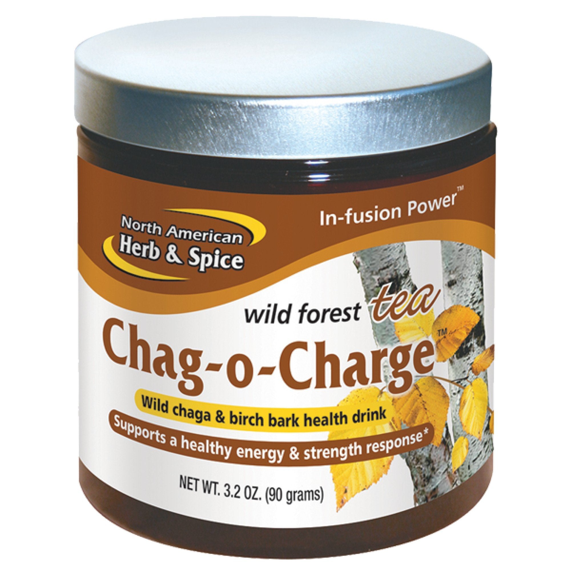 North American Herb & Spice Chag O Charge Wild Forest Tea 3.2 oz Powder