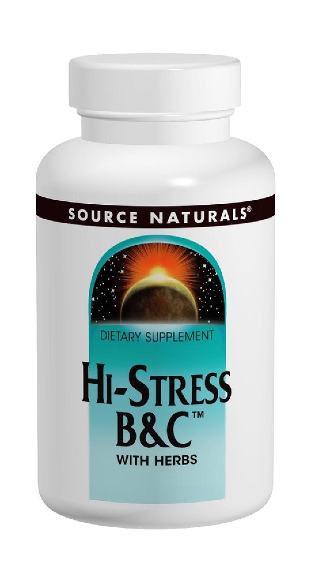 Source Naturals, Inc. Hi Stress B&amp;C with Herbs 60 Tablet