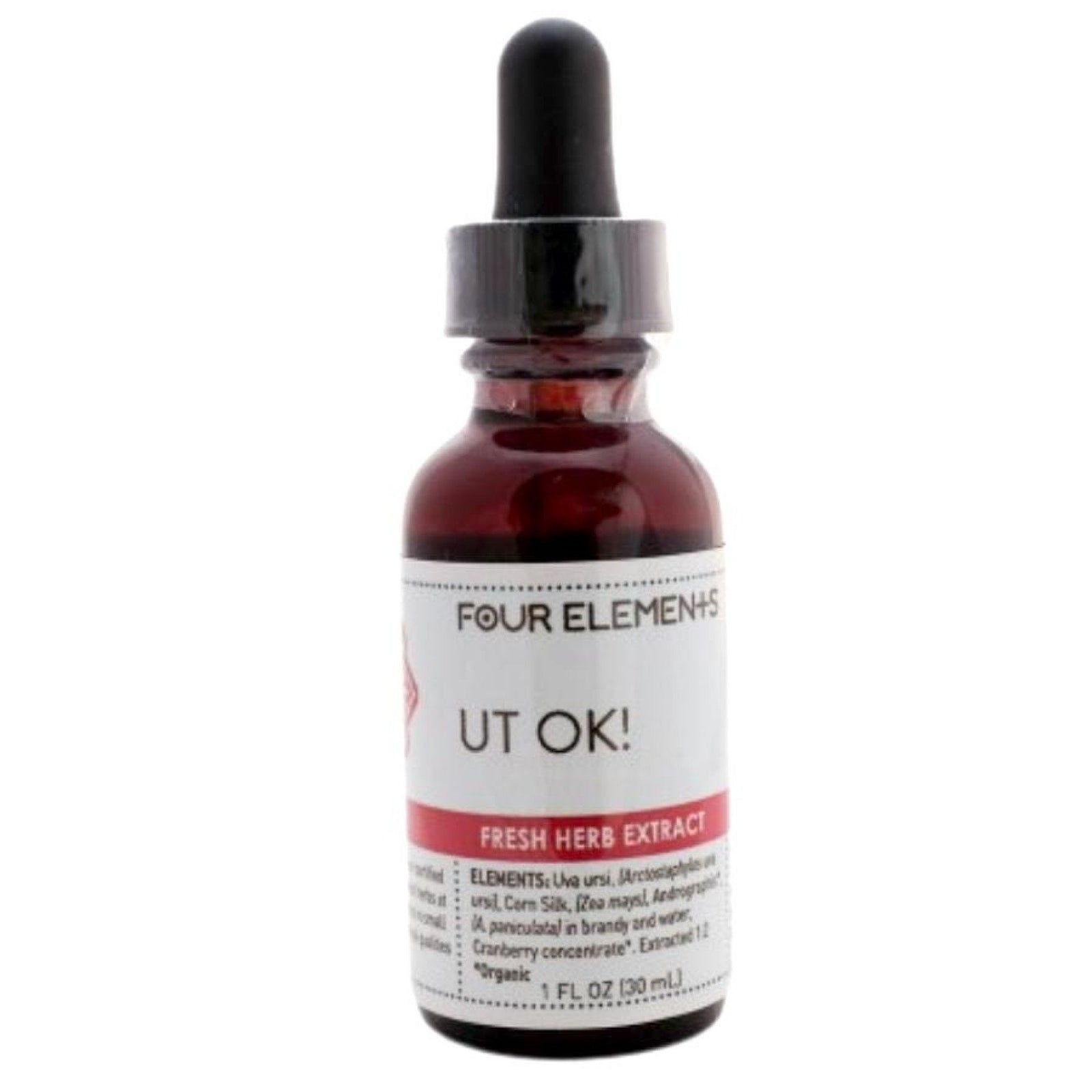 Four Elements Organic Herbals UT OK! Tincture Blend 1 oz Liquid