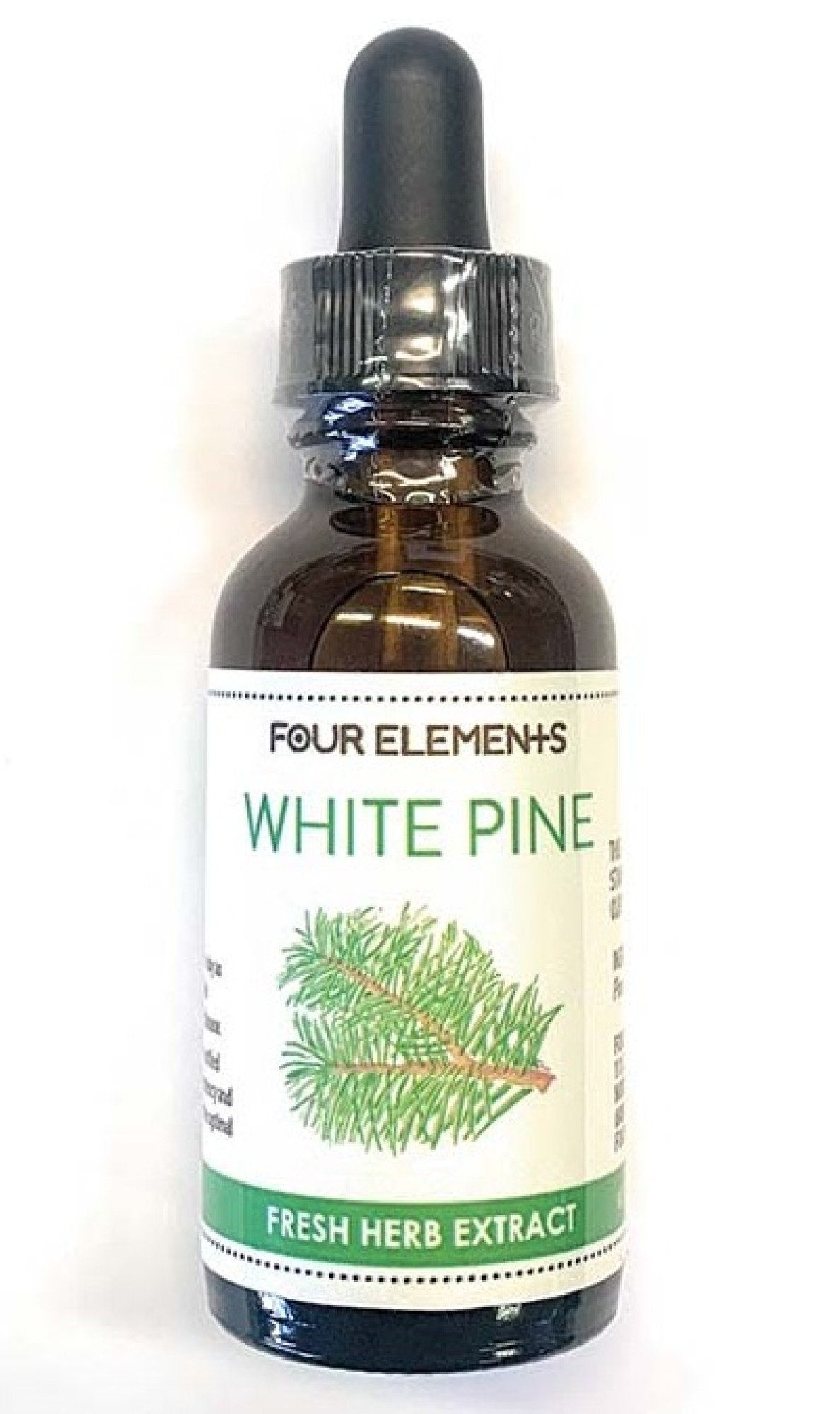 Four Elements Organic Herbals White Pine Tincture 1 oz Liquid