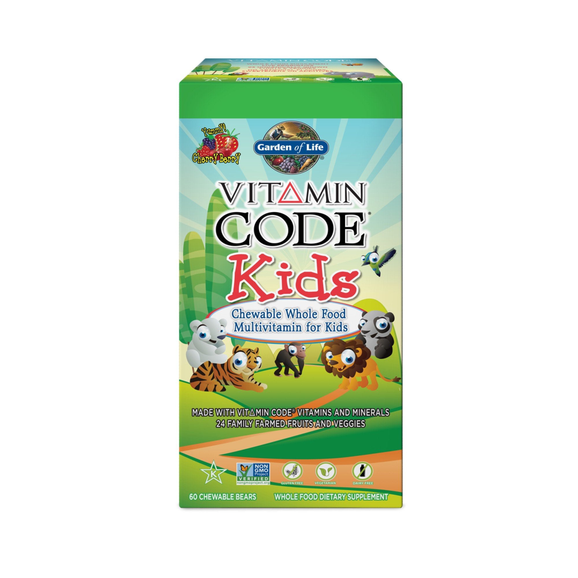 Garden of Life Vitamin Code Kids 60 Chewable