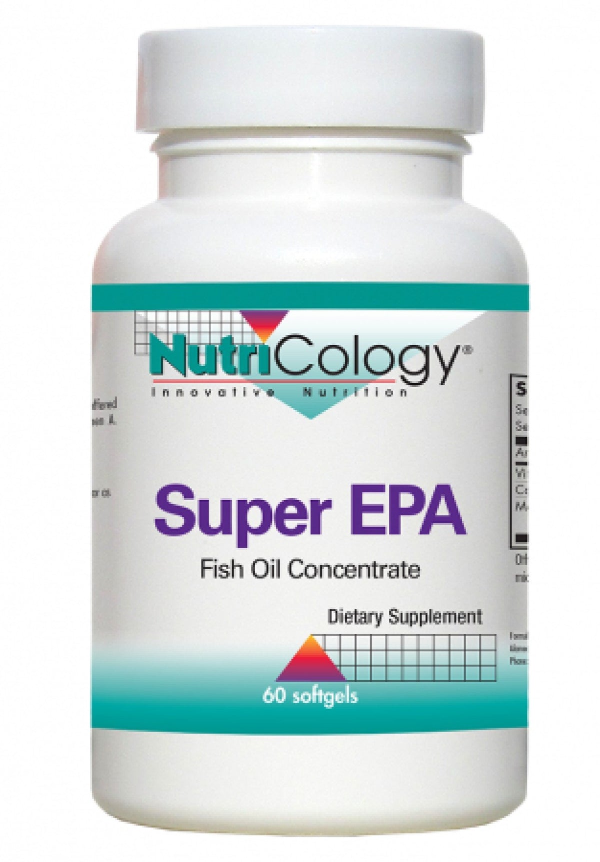 Nutricology Super EPA Fish Oil Concentrate 60 Softgel