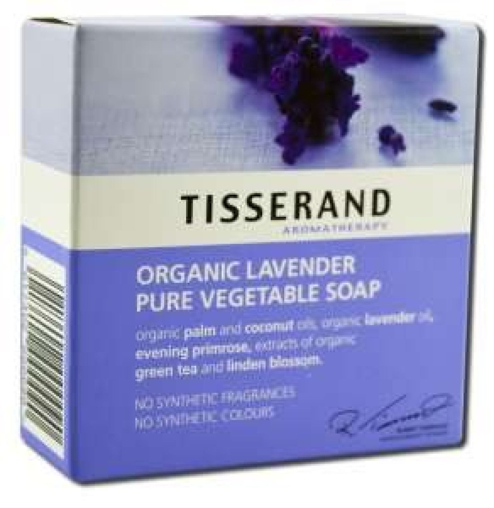 Tisserand Organic Lavender Pure Vegetable Soap 3.5 oz Bar