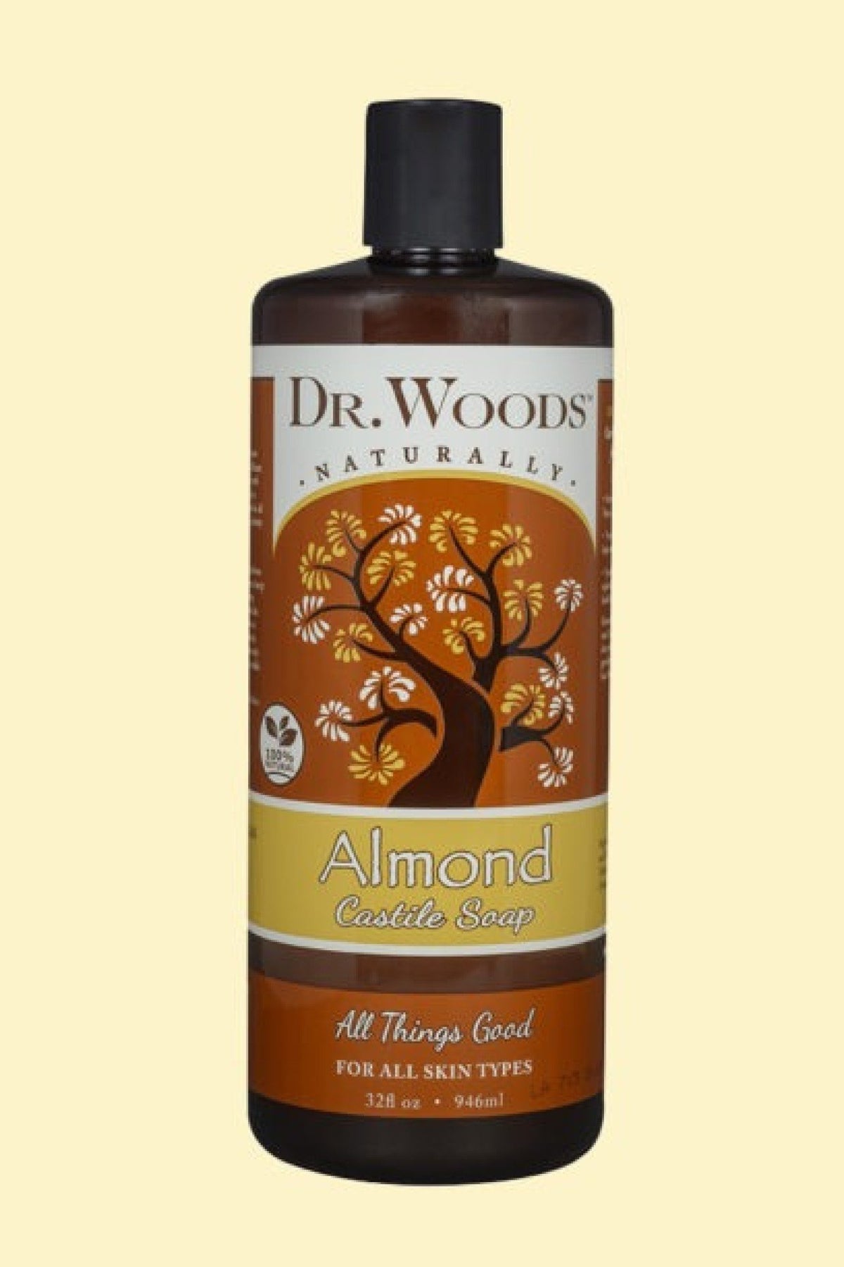 Dr. Woods Organic Shea Butter Pure Almond Castile Soap 32 oz Liquid