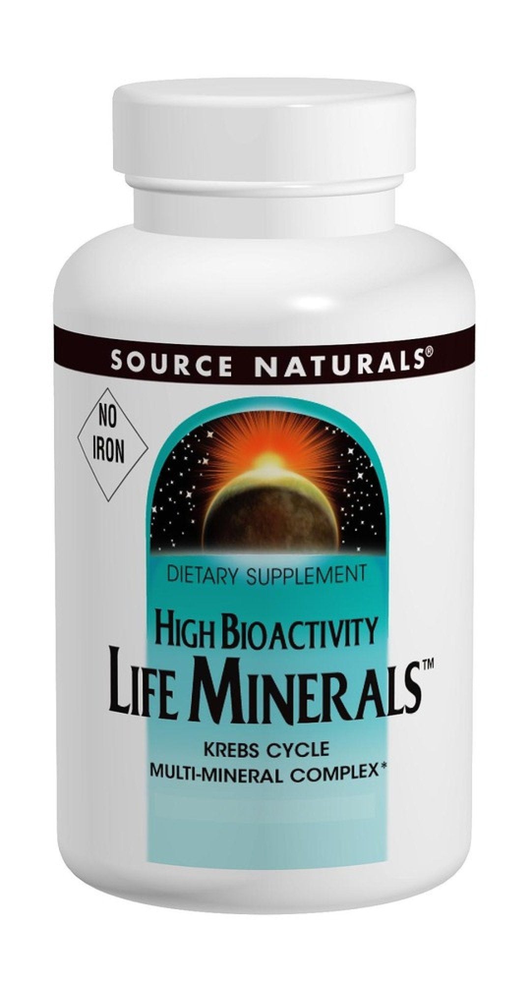 Source Naturals, Inc. Life Minerals No Iron 60 Tablet