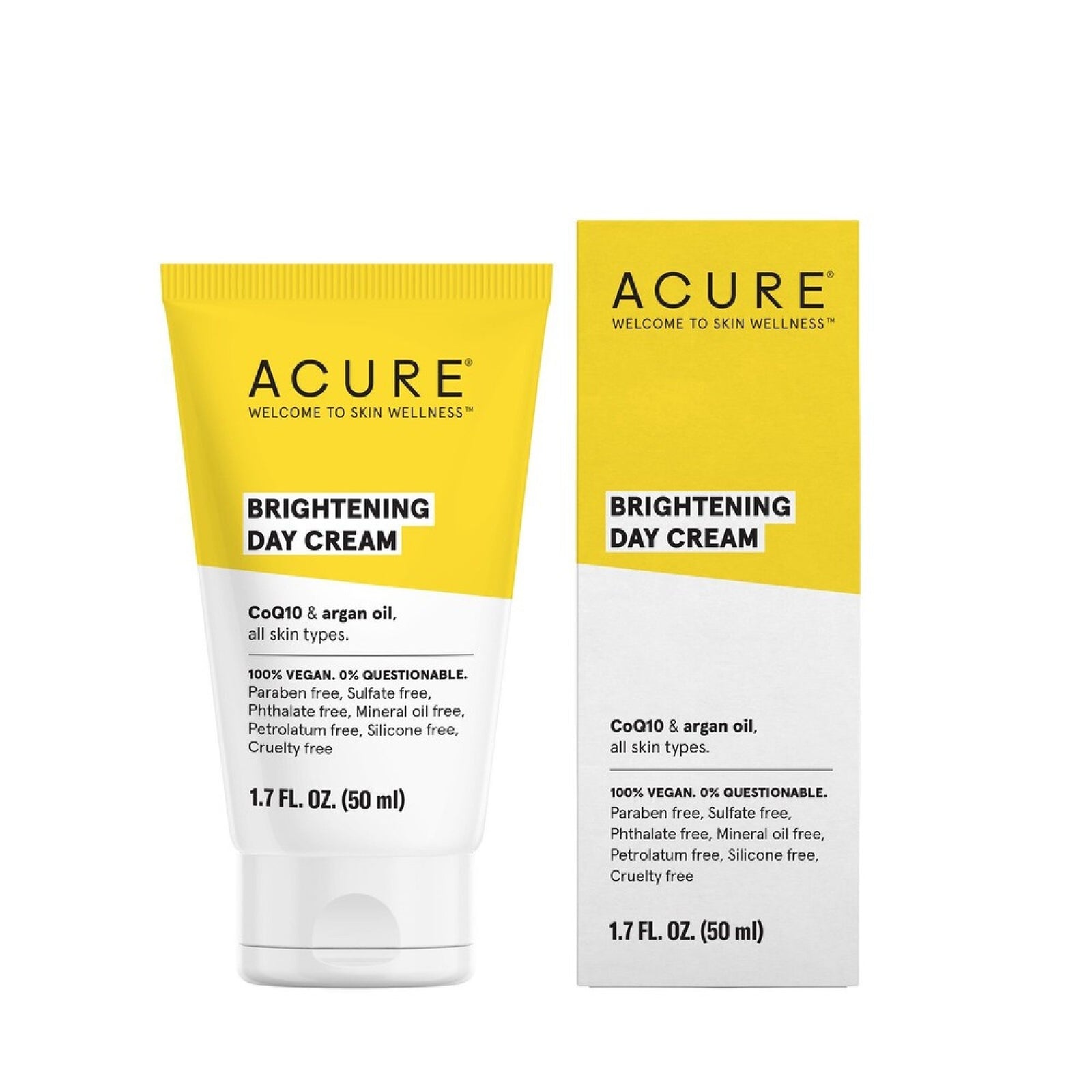 Acure Brightening Day Cream 1.75 oz Cream