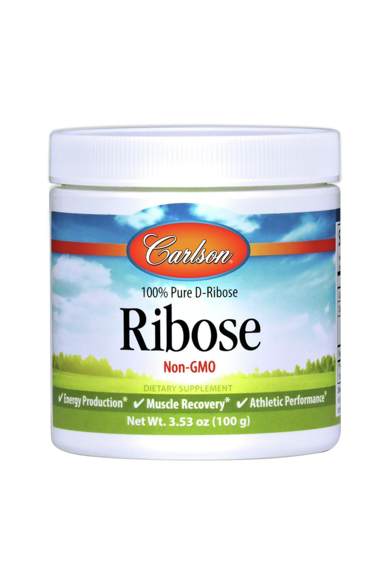 Carlson Laboratories Ribose Powder 100 Gr 100 gr Powder