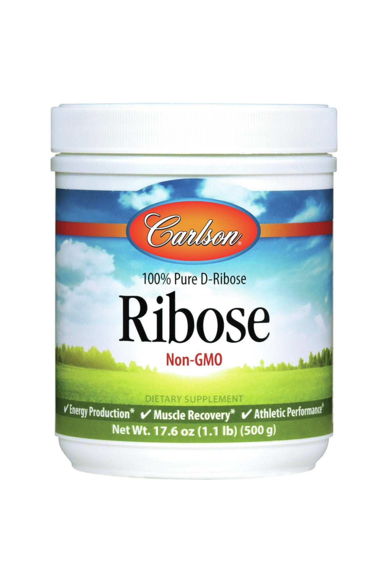 Carlson Laboratories Ribose Powder 500 Gr 500 gr Powder