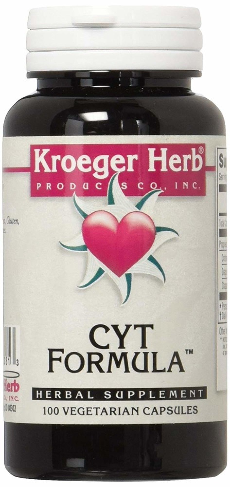 Kroeger Herbs CYT Formula 650mg 100 VegCap