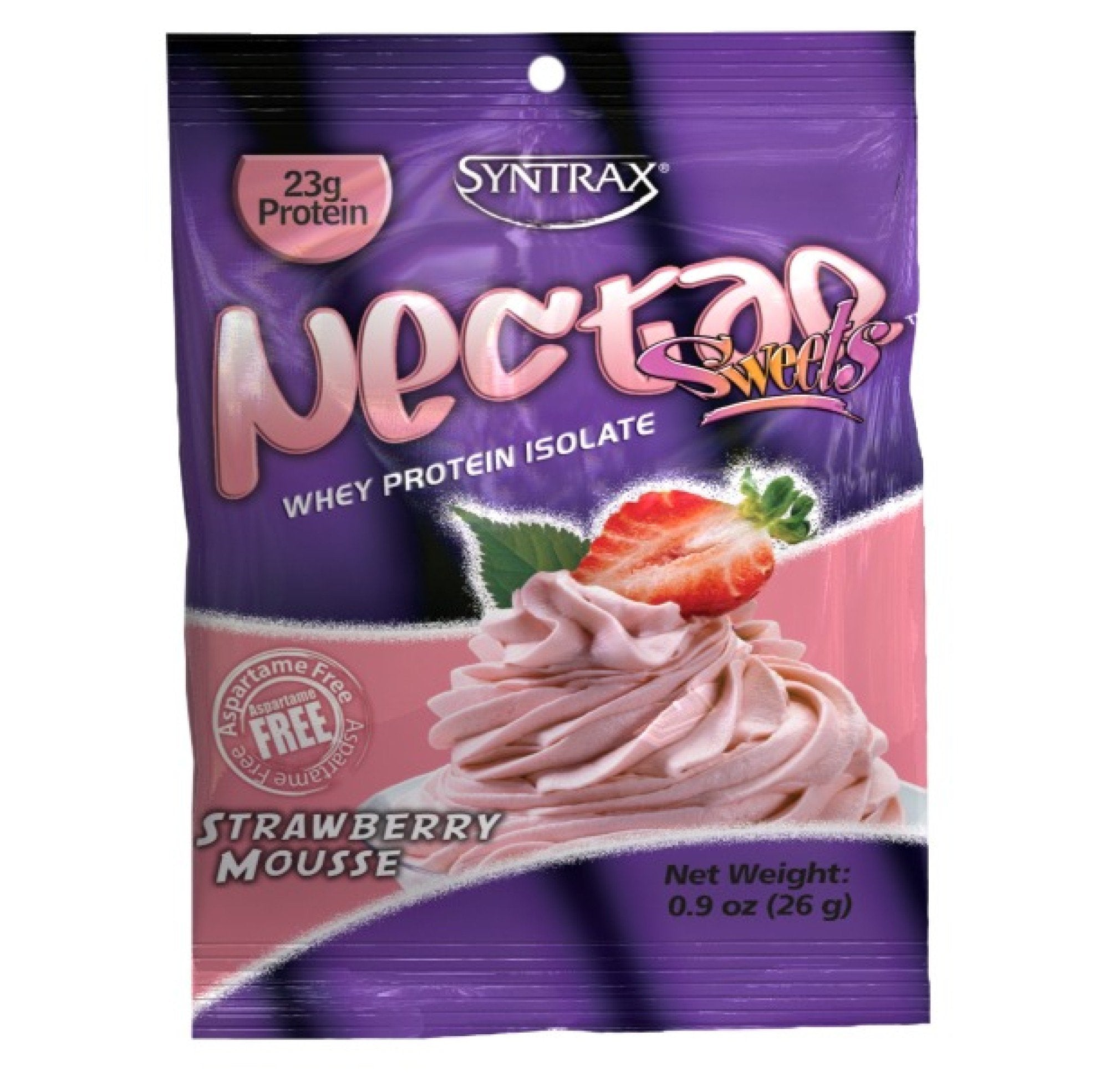 Syntrax Nectar Grab N' Go Strawberry Mousse 12 Packet