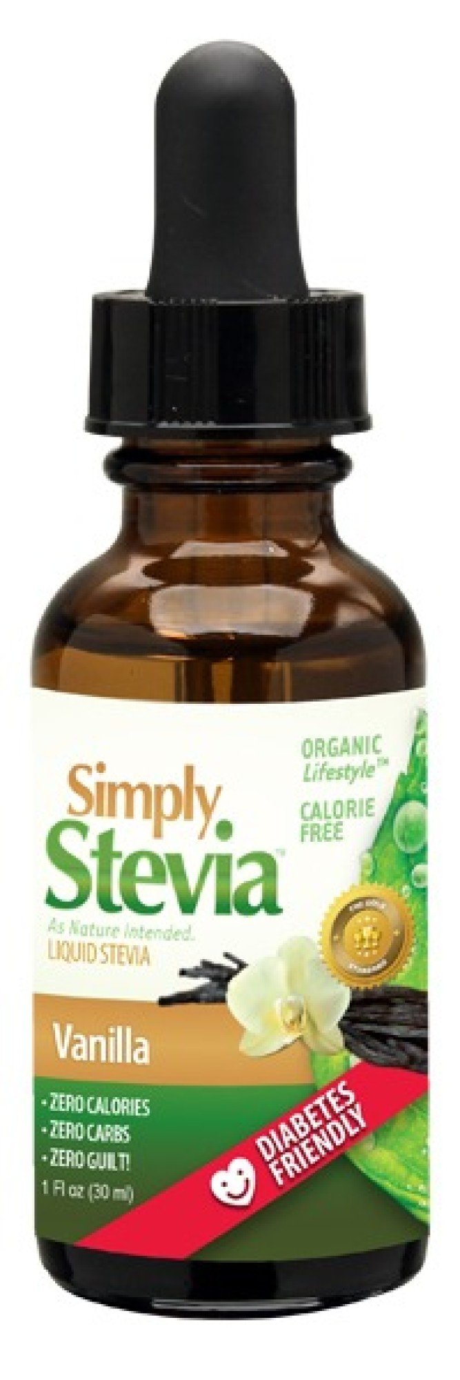 Stevia International Simply Liquid Stevia Creamy Vanilla 1 oz Liquid