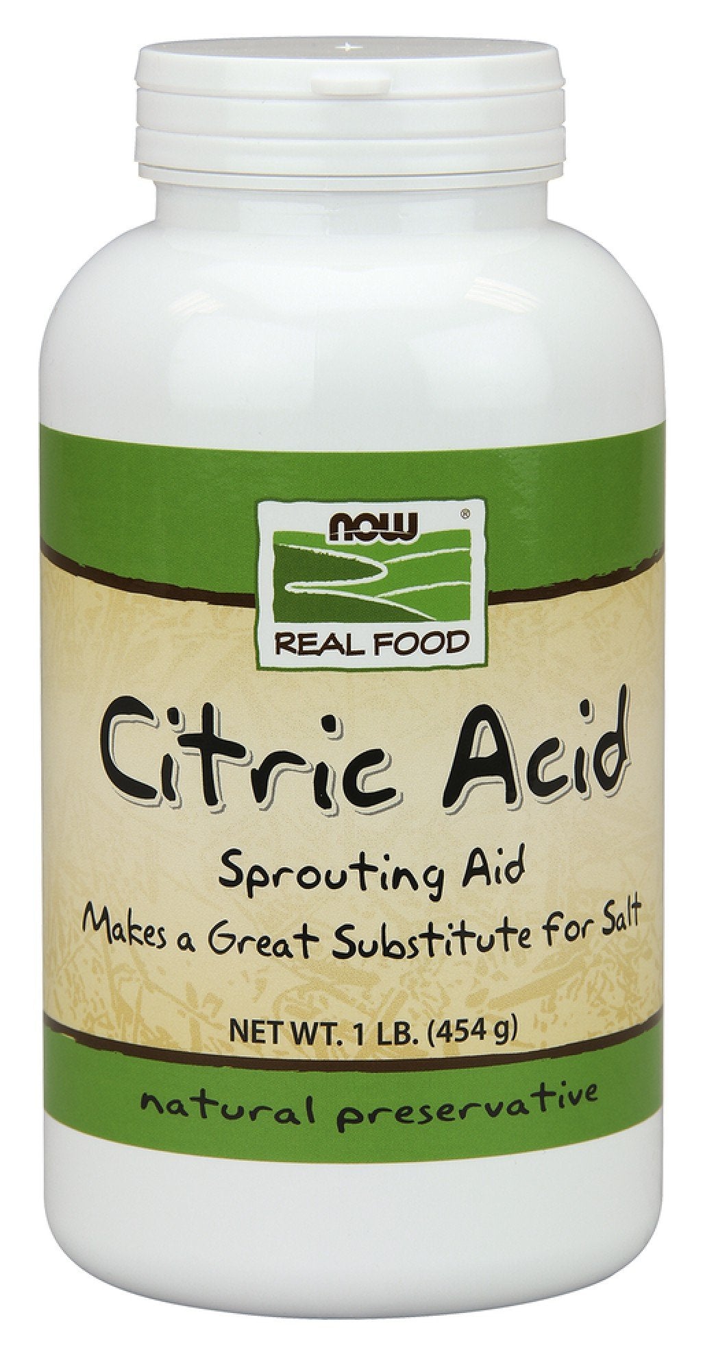 Now Foods Citric Acid 1 lbs Powder