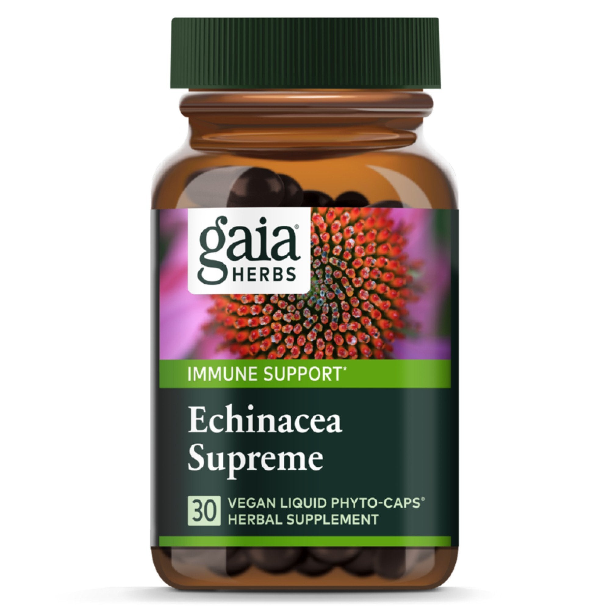 Gaia Herbs Echinacea Supreme 30 Liquid Phyto Caps