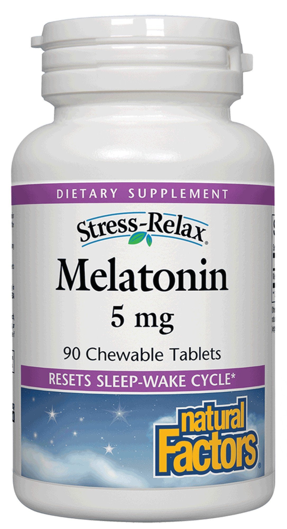 Natural Factors Melatonin 5mg Chewable 90 Chewable Tablet