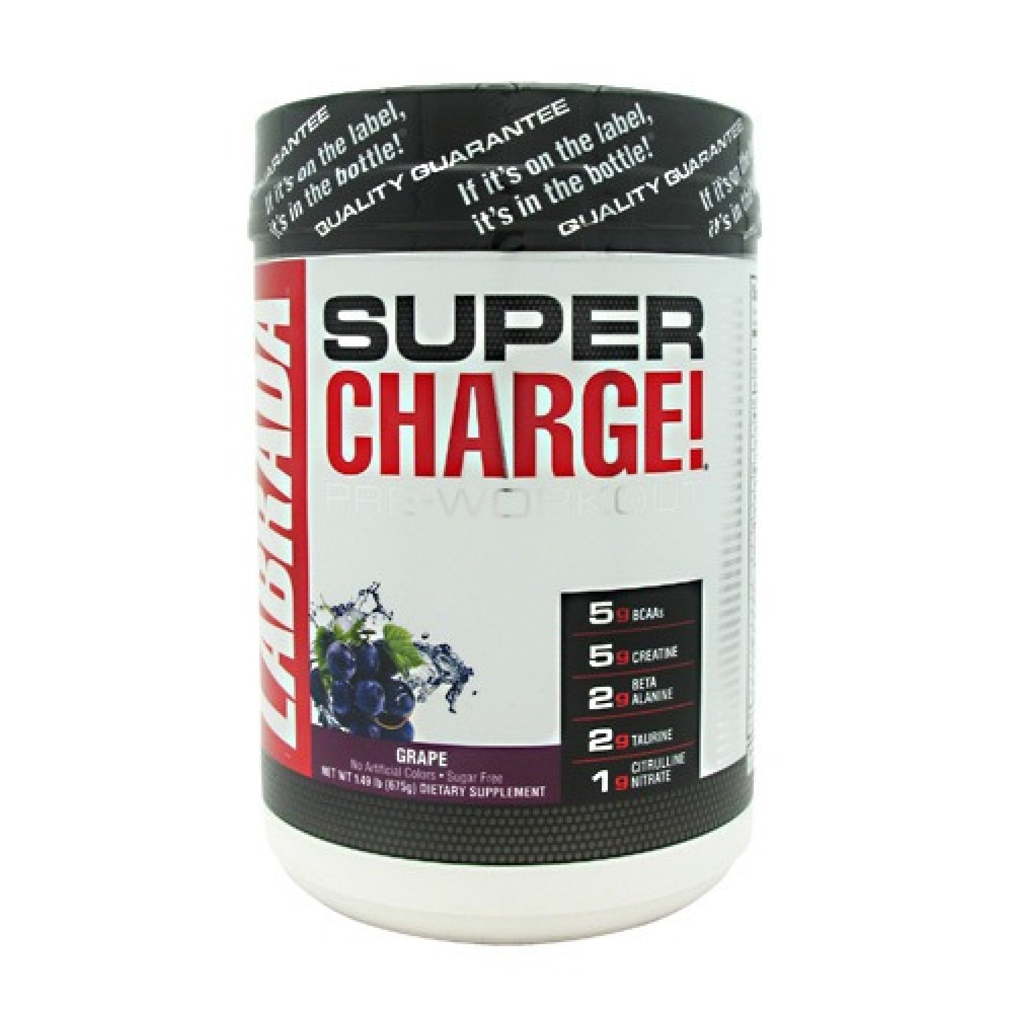 Labrada Super Charge! Grape 1.40 lb(675 g) Powder