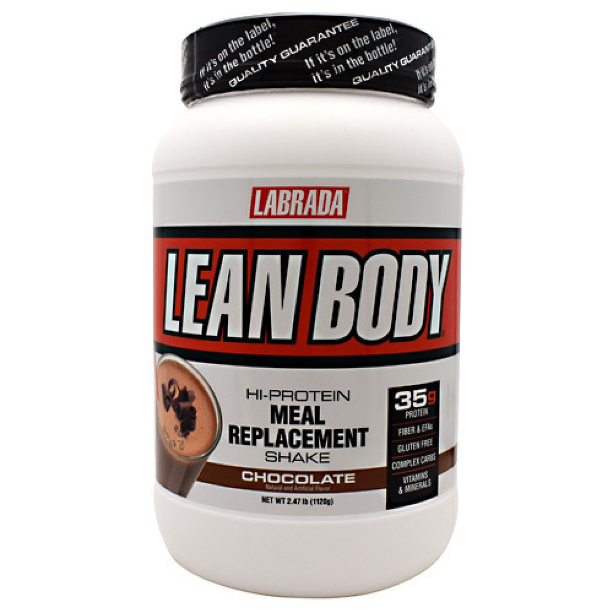 Labrada Lean Body-Chocolate 2.47 lb Powder