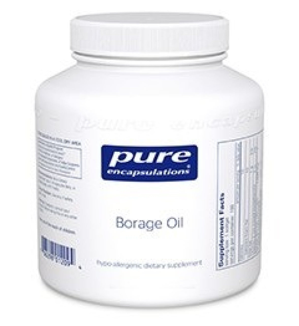 Pure Encapsulations Borage Oil 1,000 mg 60 Softgel