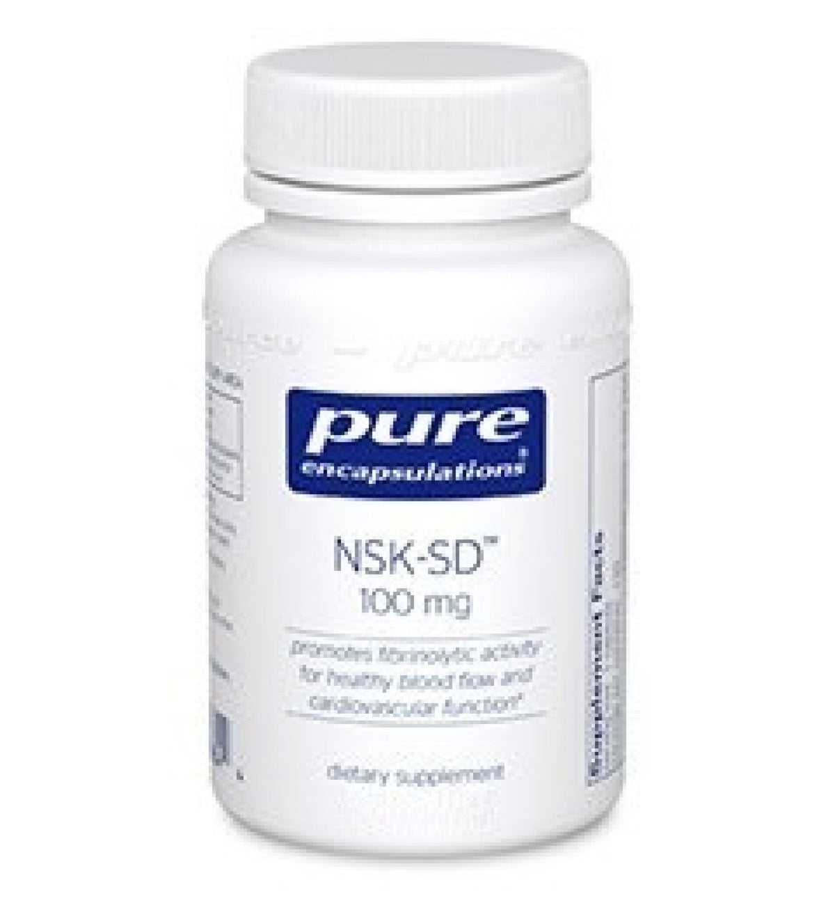 Pure Encapsulations NSK-SD Nattokinase 100 mg 60 Vegcap
