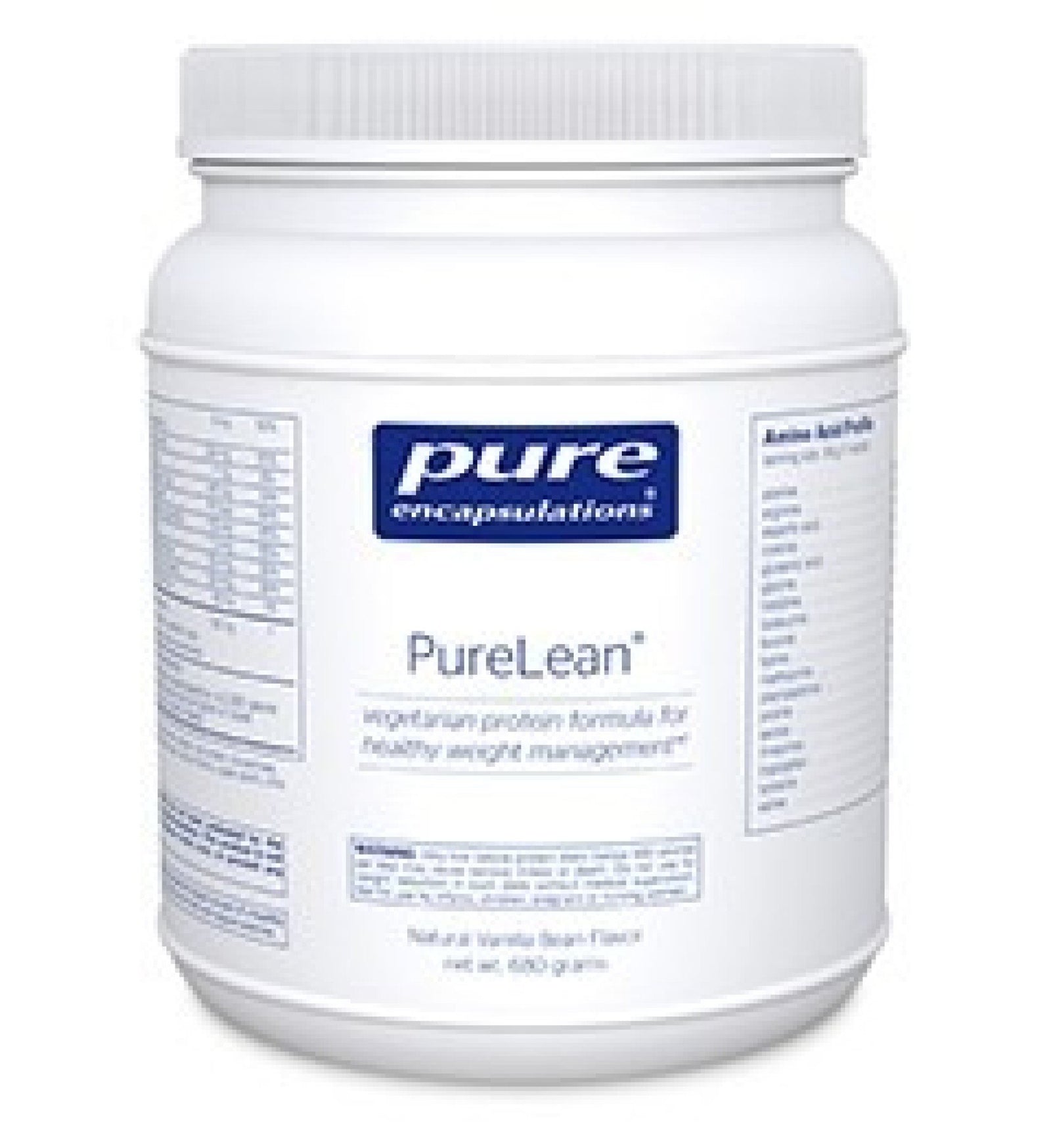 Pure Encapsulations PureLean Vanilla Bean Flavor 680 g Powder