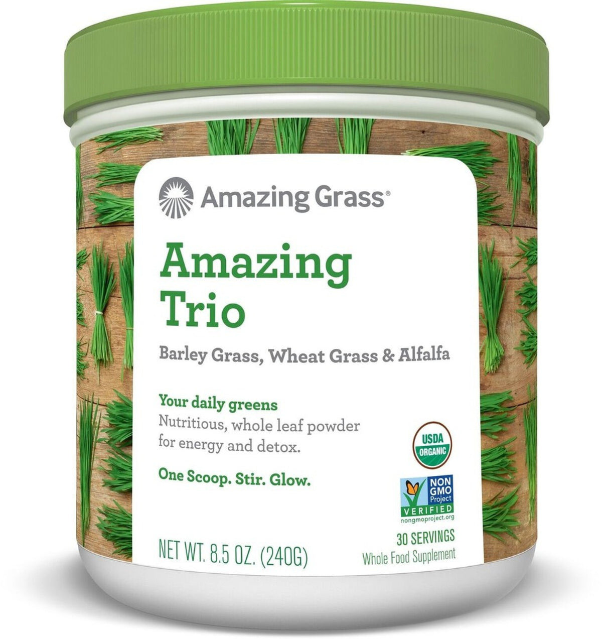 Amazing Grass Amazing Trio Powder - 30 Servings 8.5 oz Powder