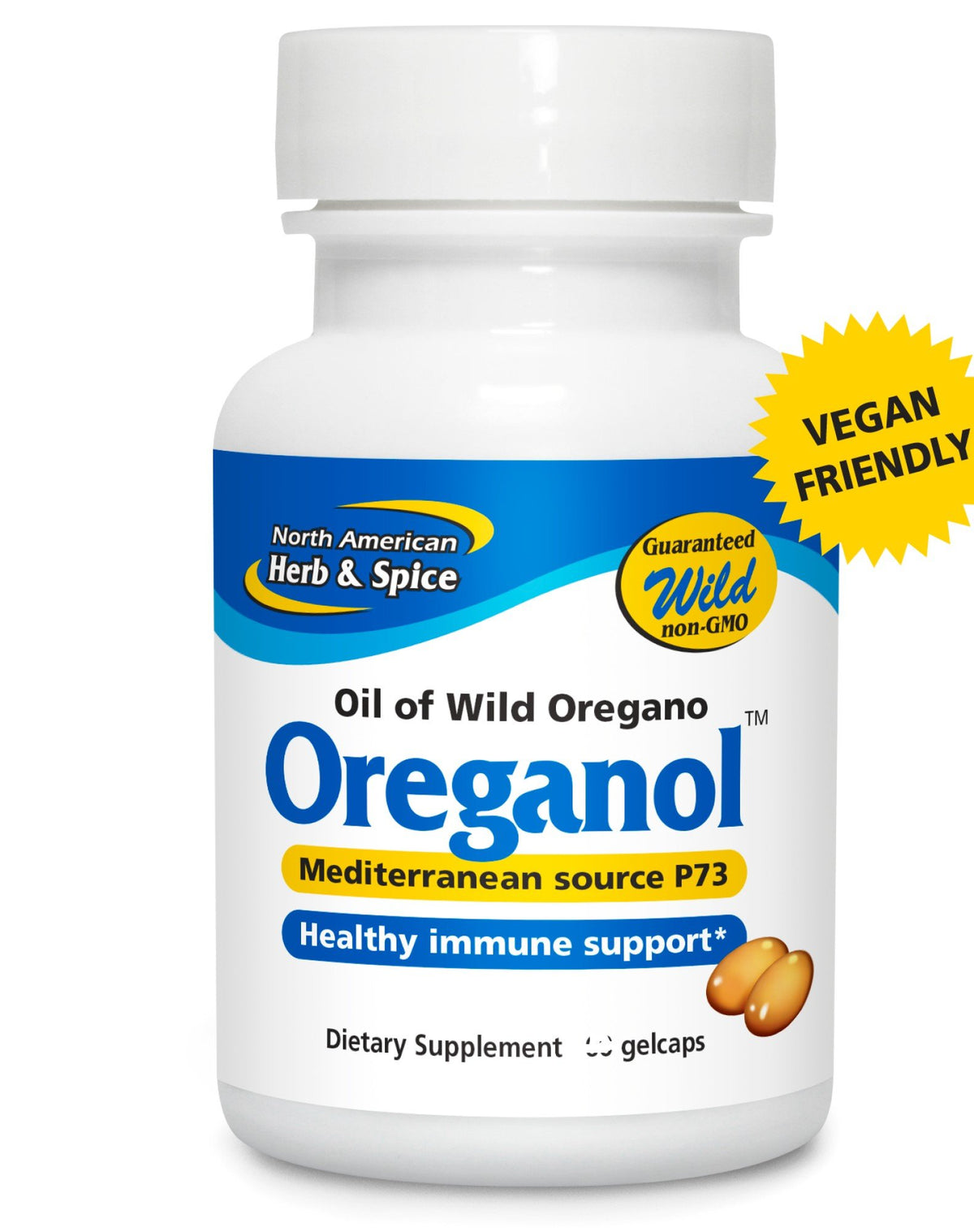 North American Herb &amp; Spice Oreganol P73 120 Capsule