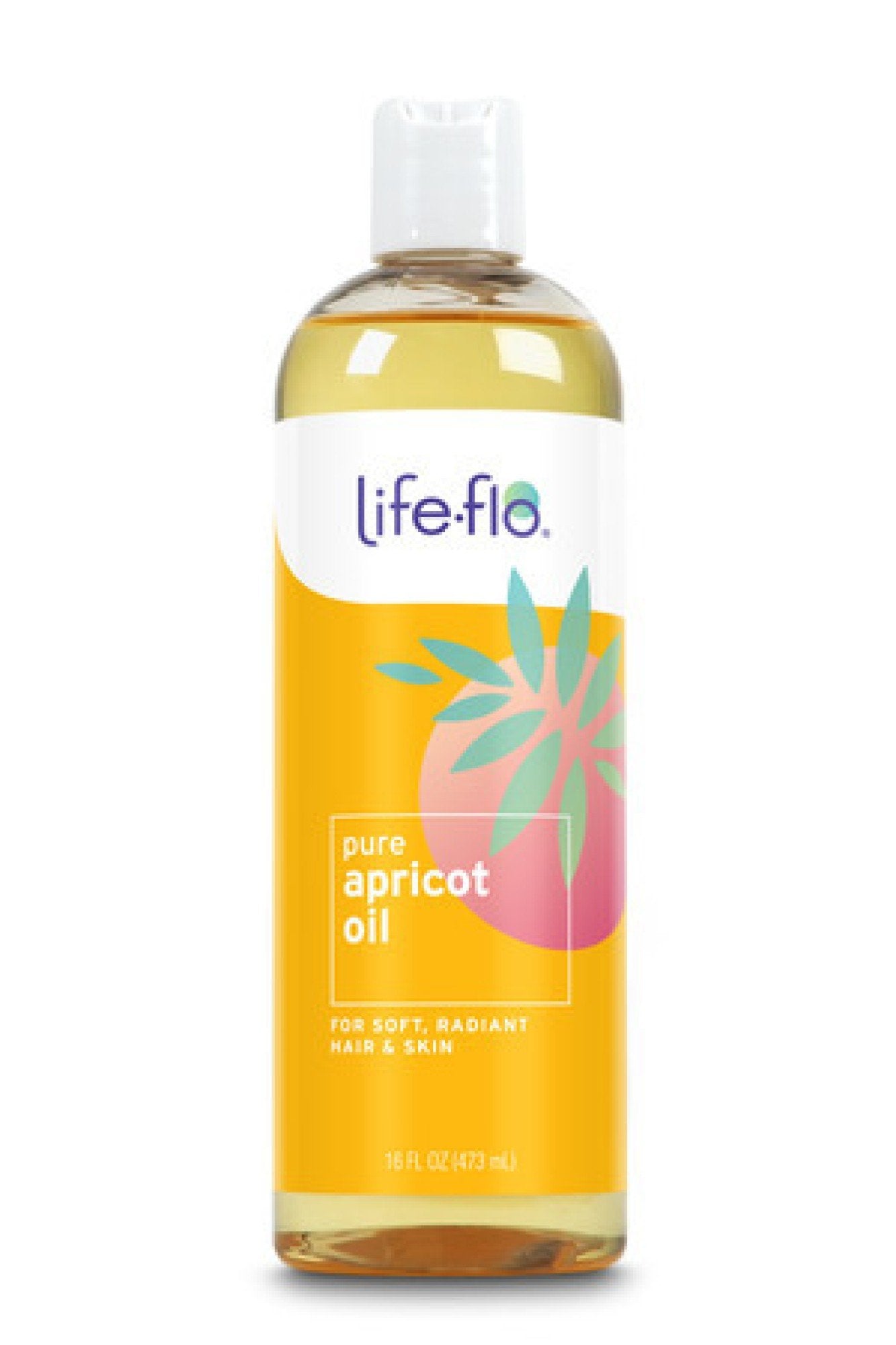 LifeFlo Pure Apricot Oil 16 oz Oil