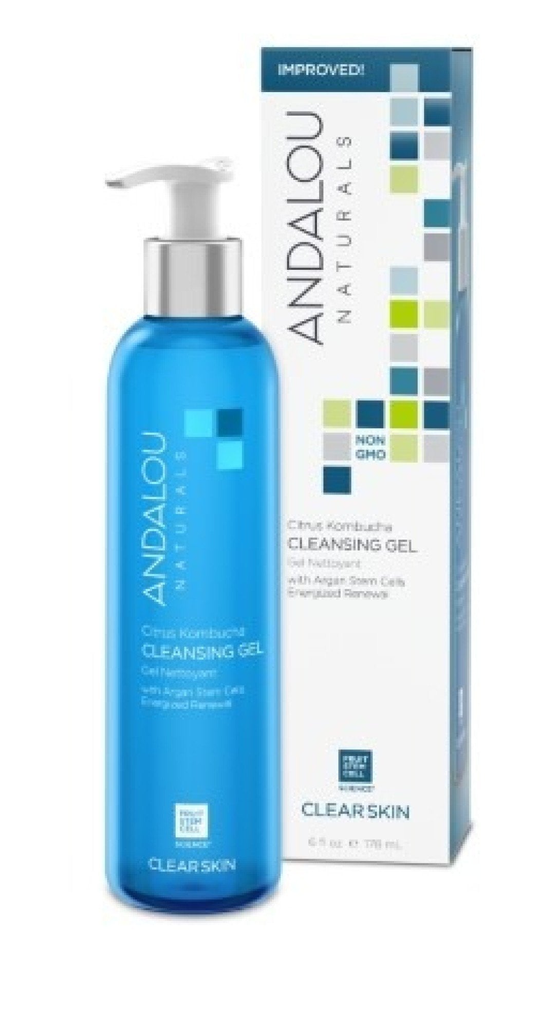 Andalou Naturals Citrus Kombucha Cleansing Gel 6 oz Liquid