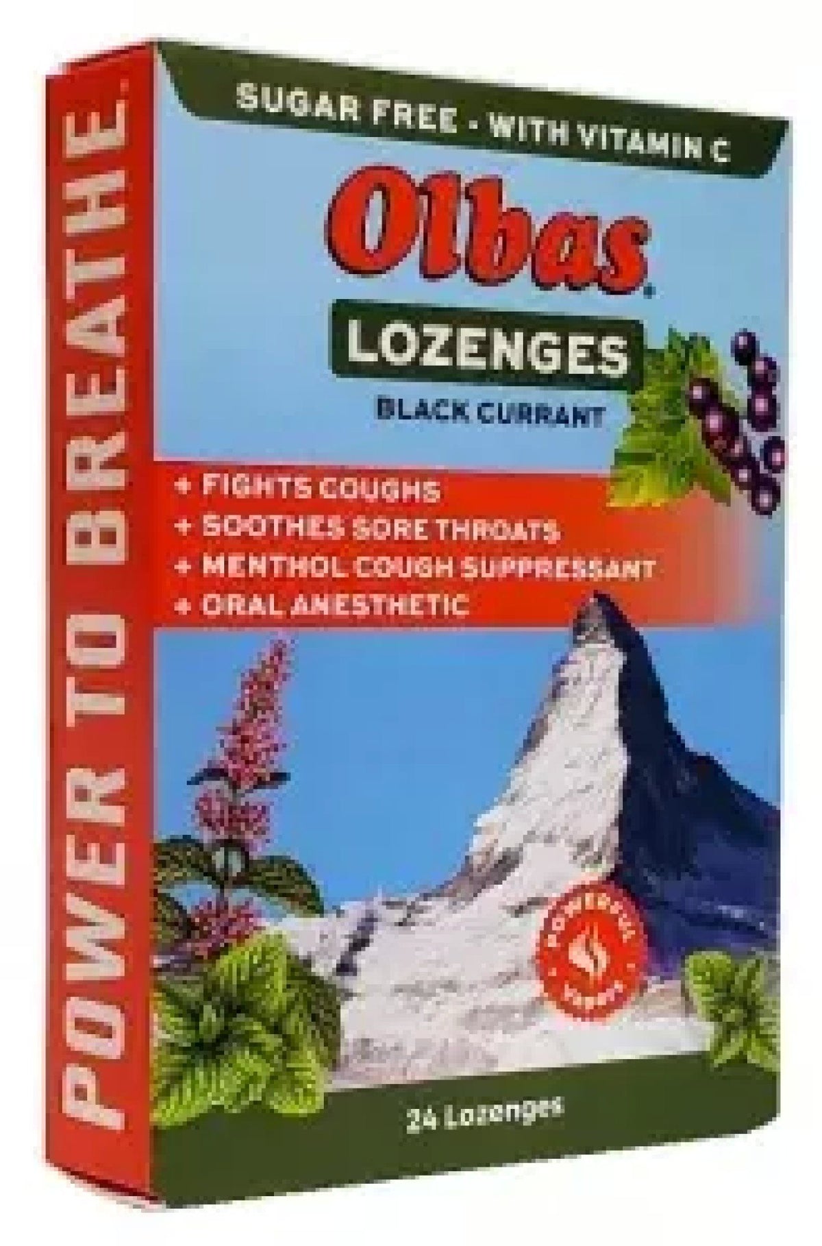 Olbas Black Current Lozenges 24 Lozenge