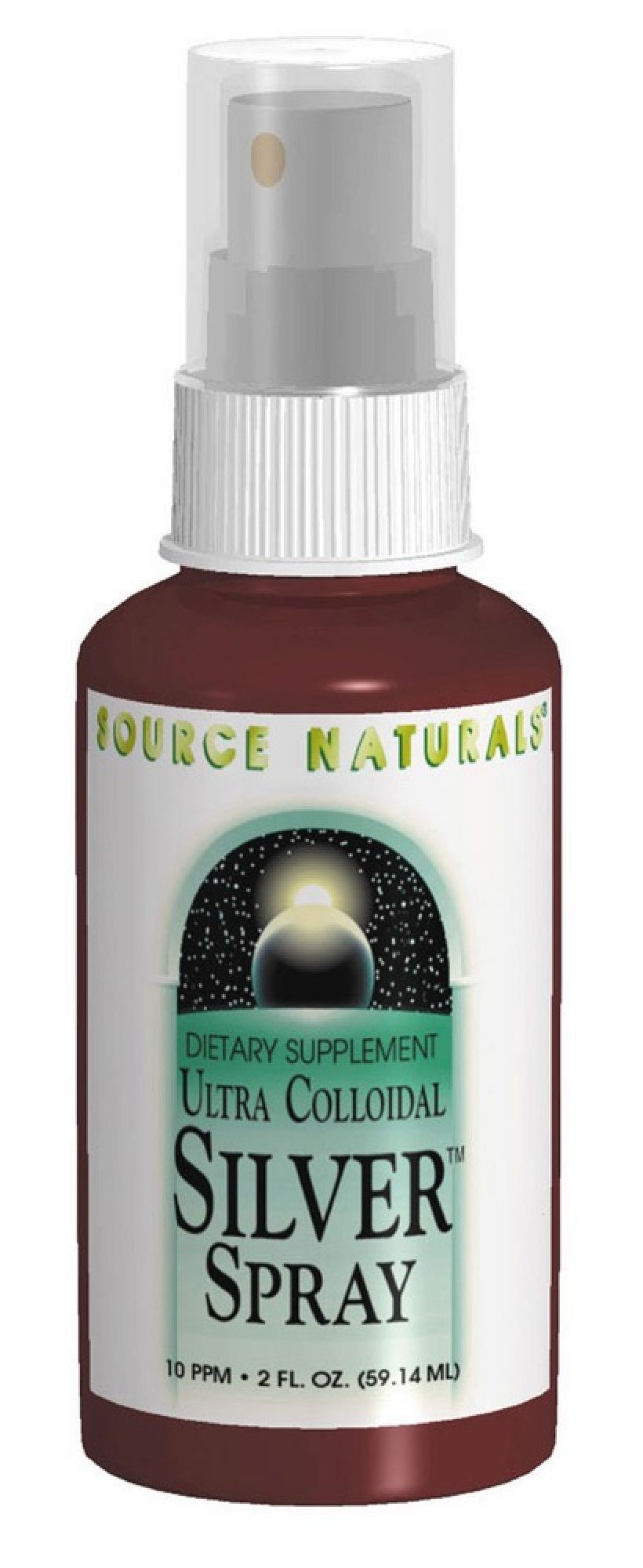 Source Naturals, Inc. Ultra Colloidal Silver Throat Spray (Pump) 2 oz Spray