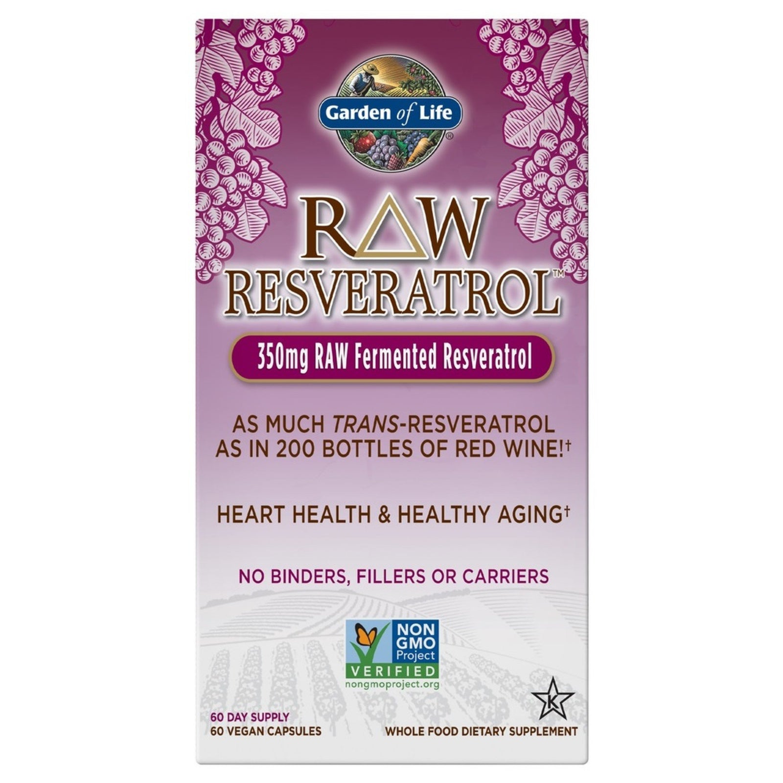 Garden of Life Raw Resveratrol 60 VegCap