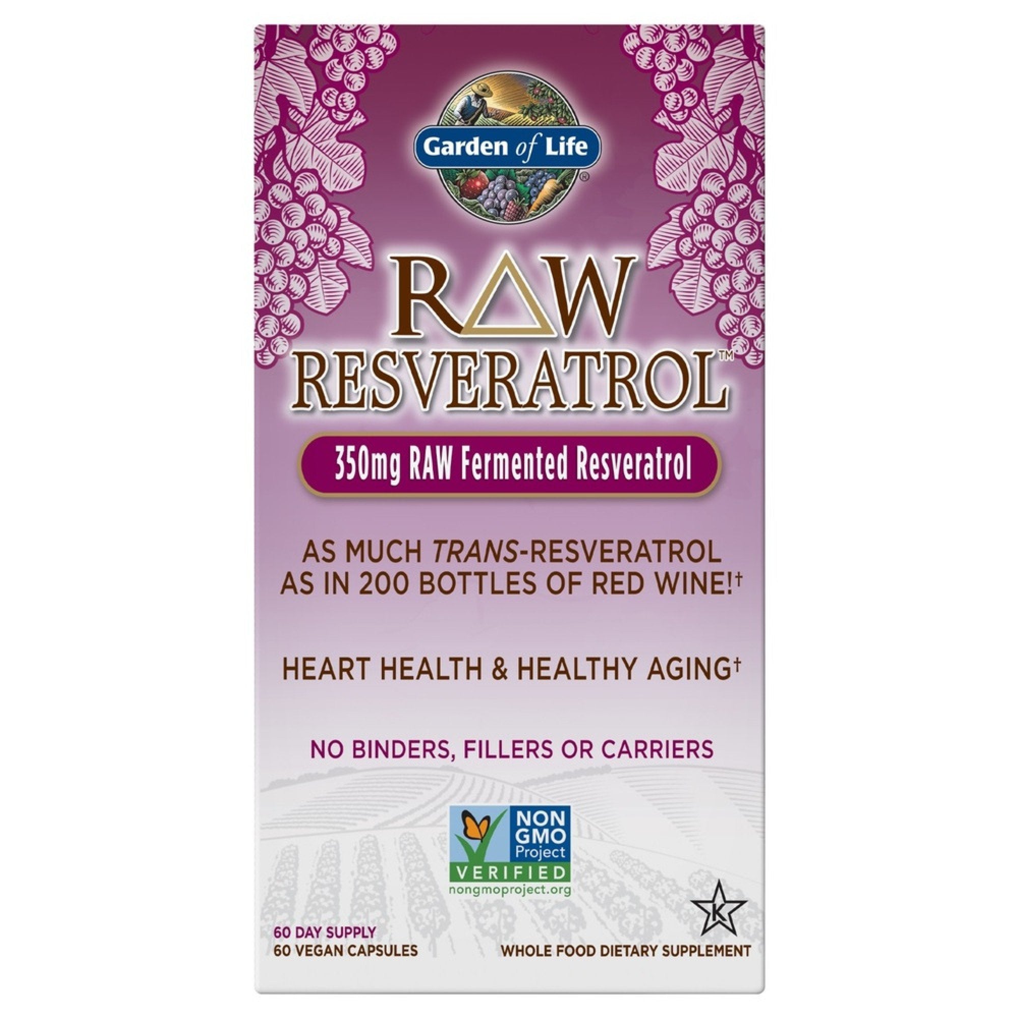 Garden of Life Raw Resveratrol 60 VegCap