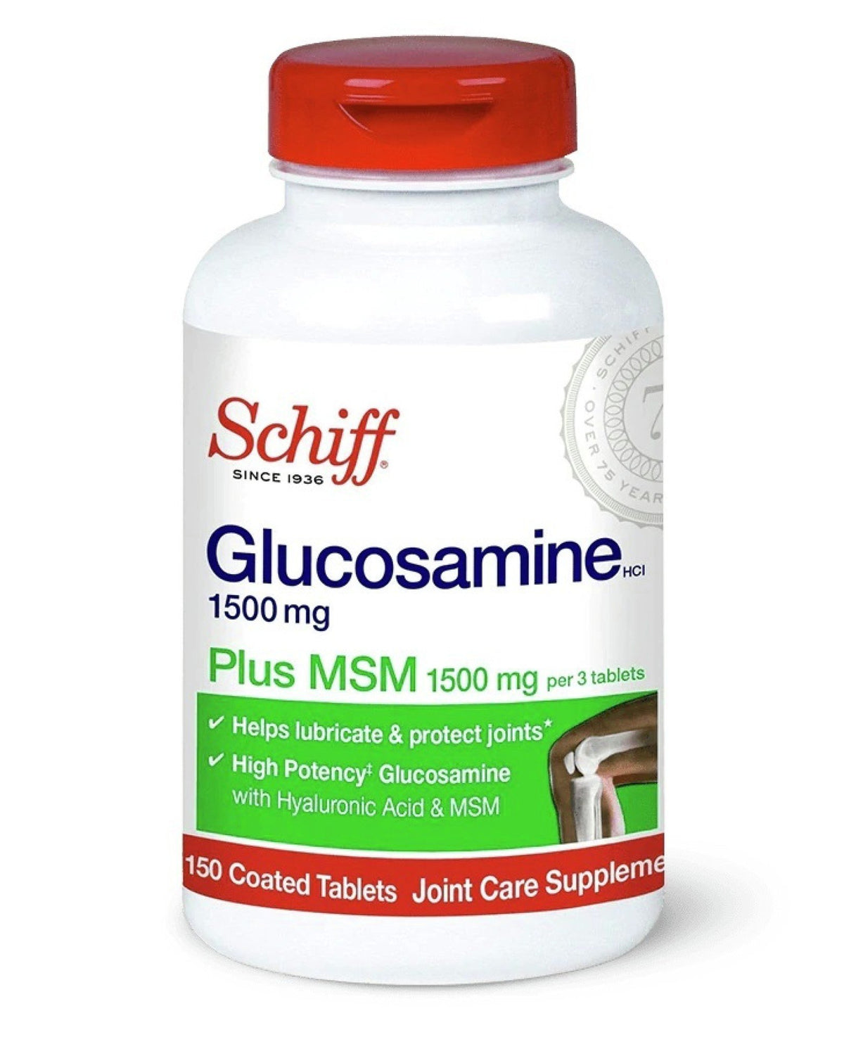 Schiff Glucosamine MSM 1500 MG 150 Tablet