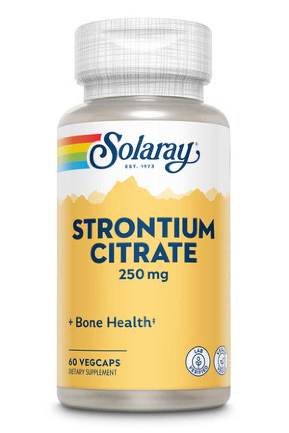 Solaray Strontium Citrate 60 VegCap