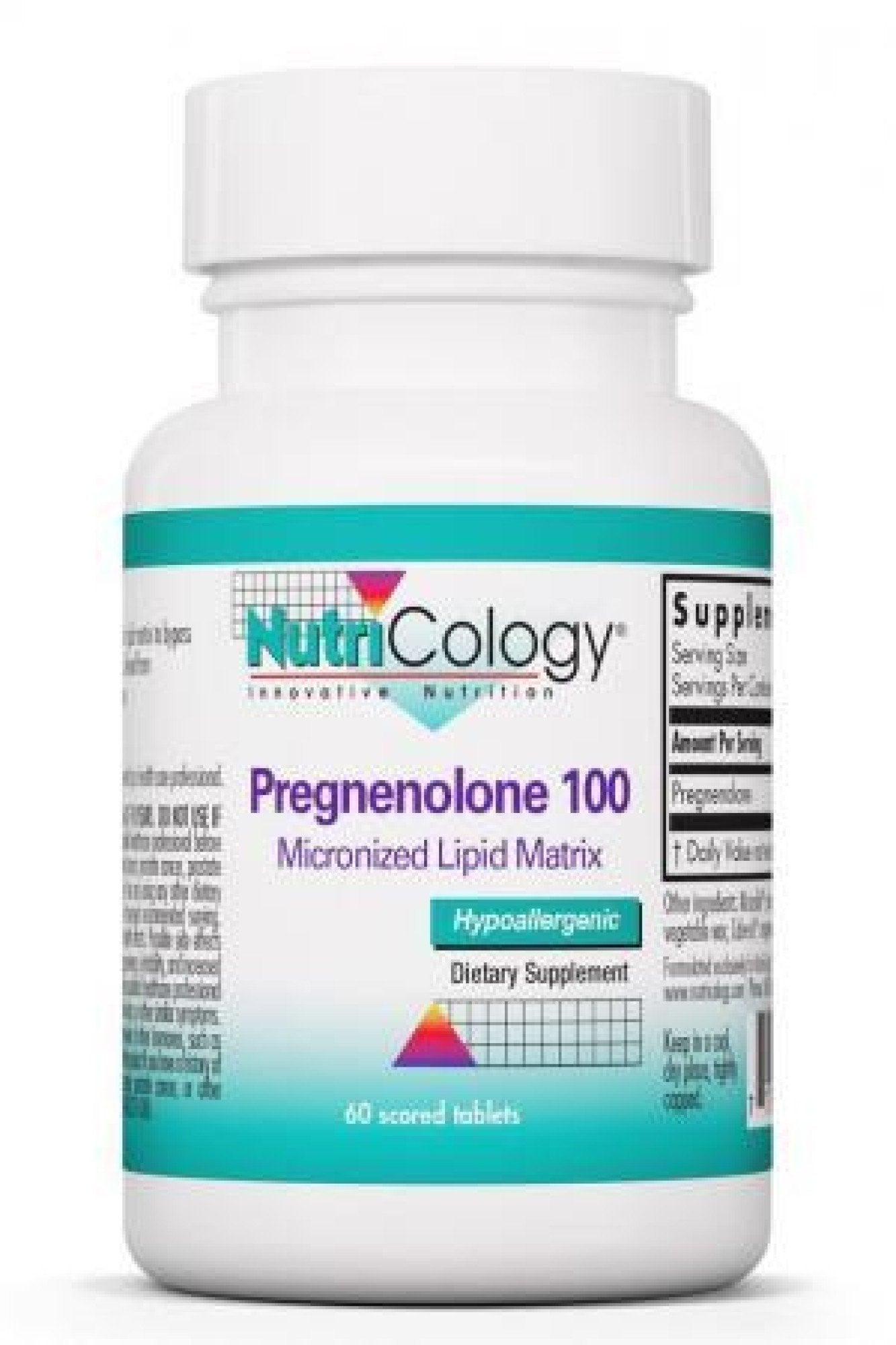 Nutricology Pregnenolone 100 60 Tablet