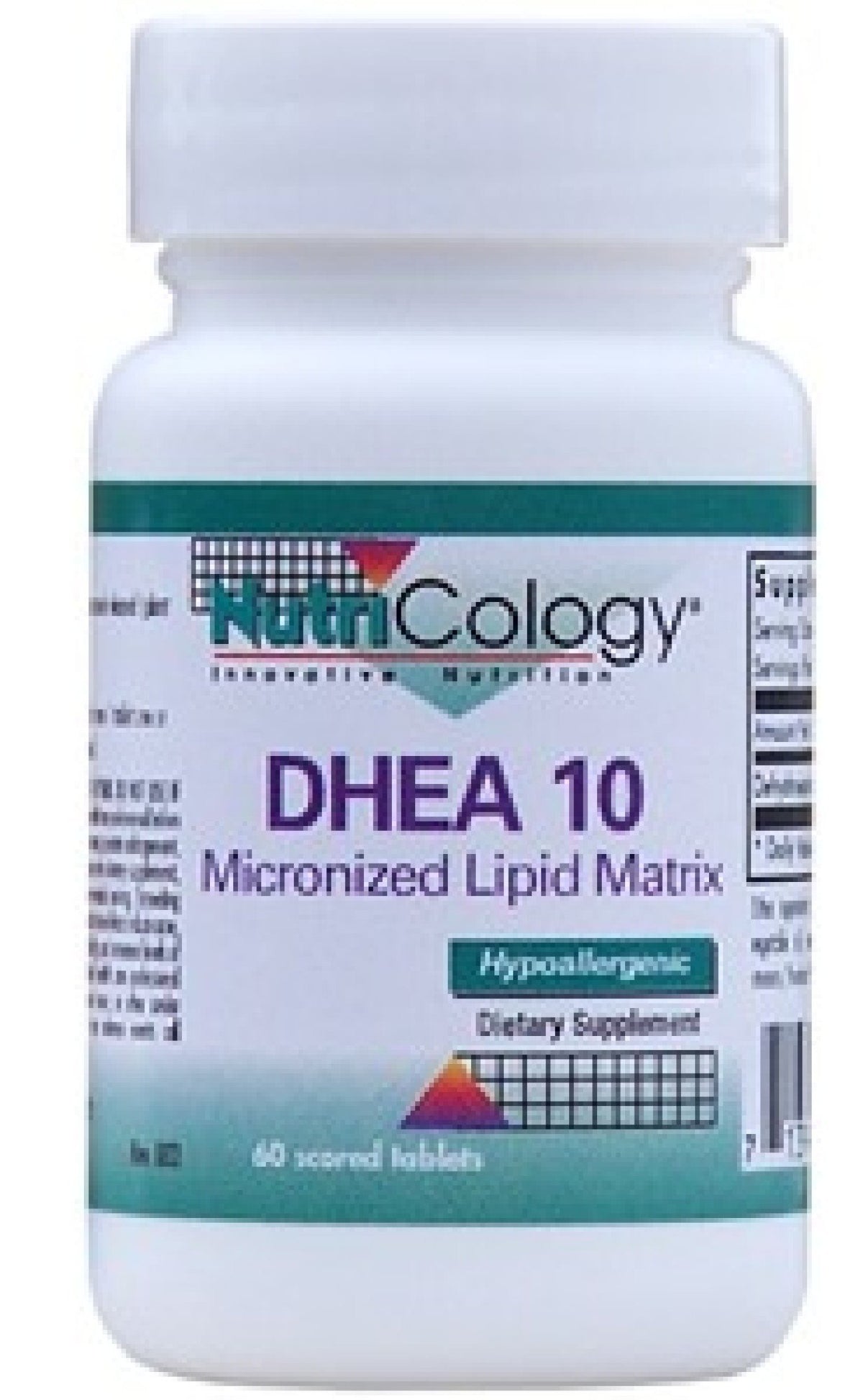 Nutricology DHEA 10 mg Micronized Lipid Matrix 60 Tablet