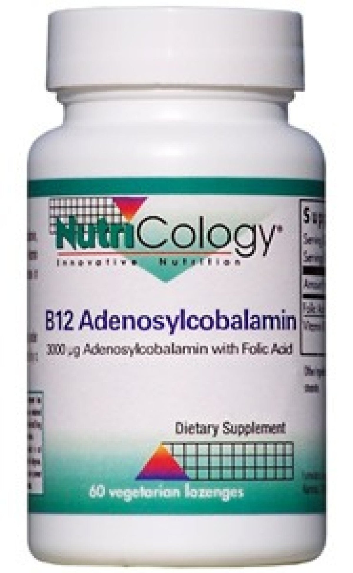 Nutricology B12 Adenosylcobalamin 60 Lozenge