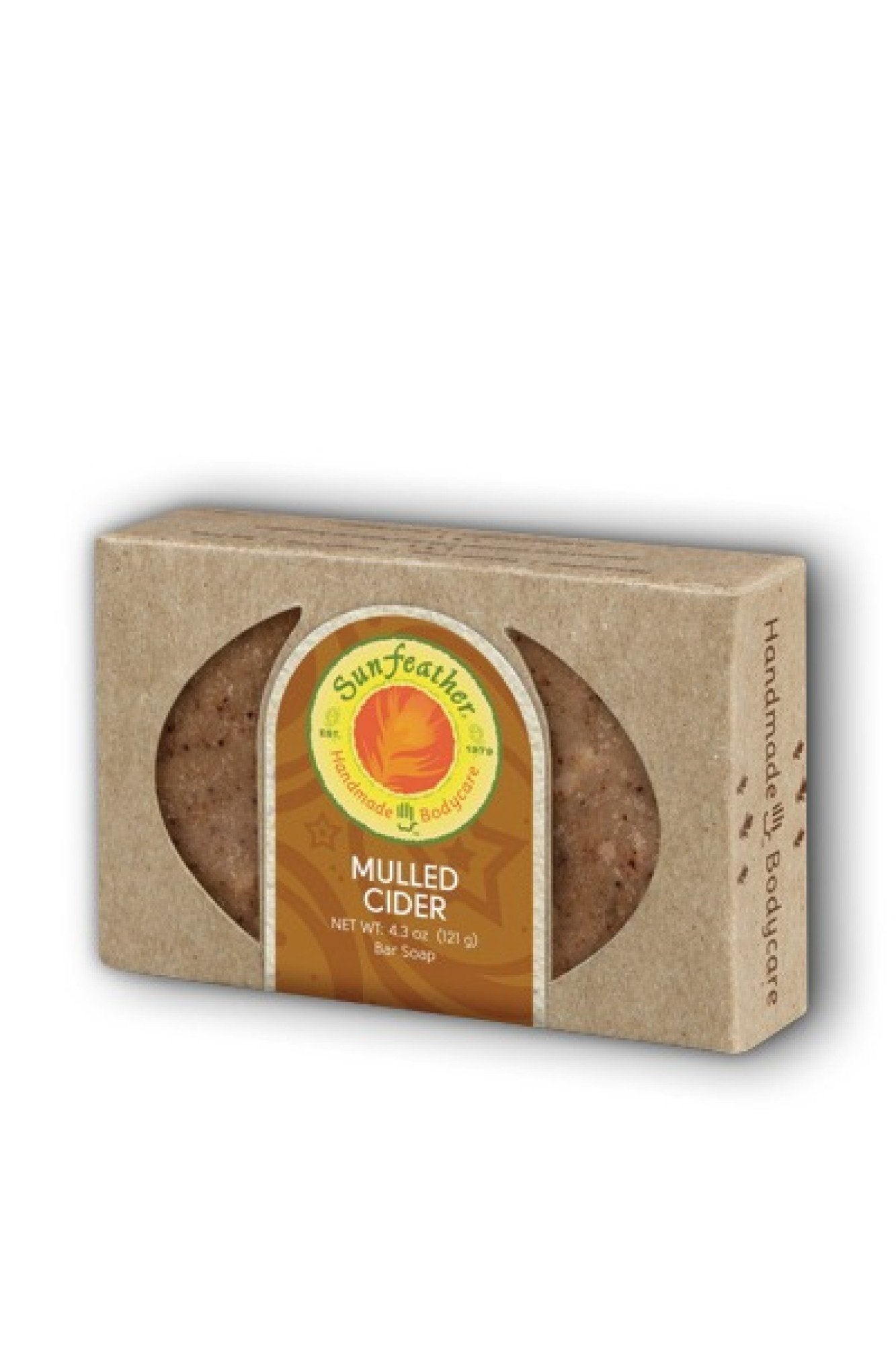 Sunfeather Mulled Cider Soap 4.3 oz Bar Soap