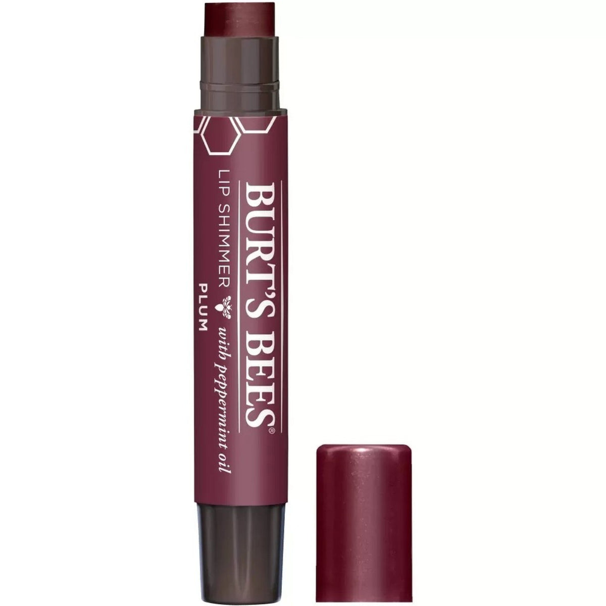 Burt&#39;s Bees Lip Shimmer - Plum 0.9 oz Stick