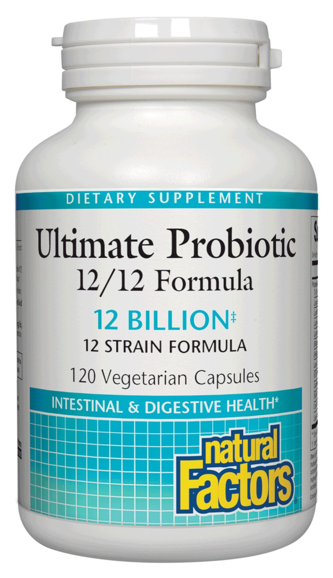 Natural Factors Ultimate Probiotic 12/12 Formula 120 VegCap