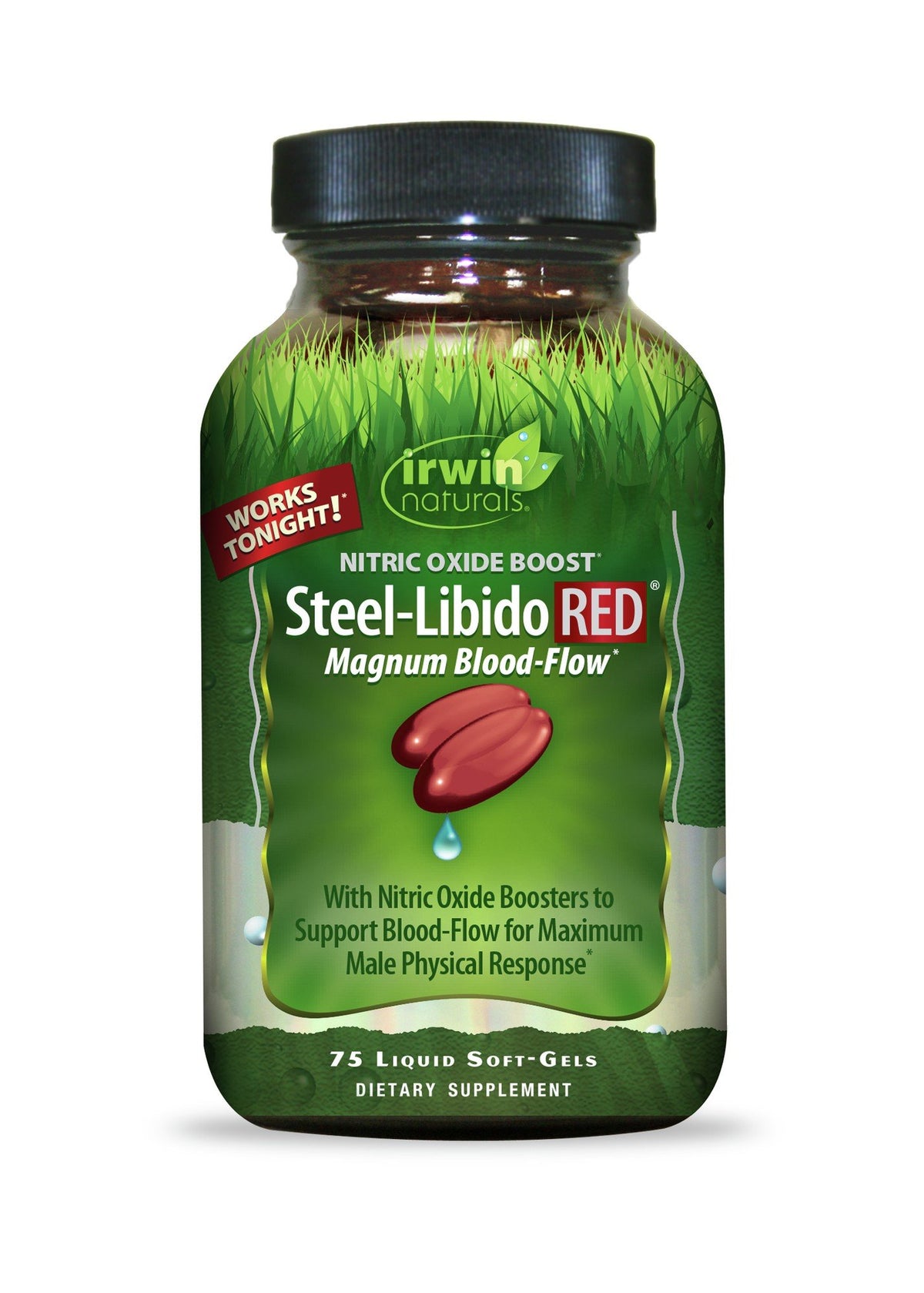 Irwin Naturals Steel Libido RED 75 Softgel