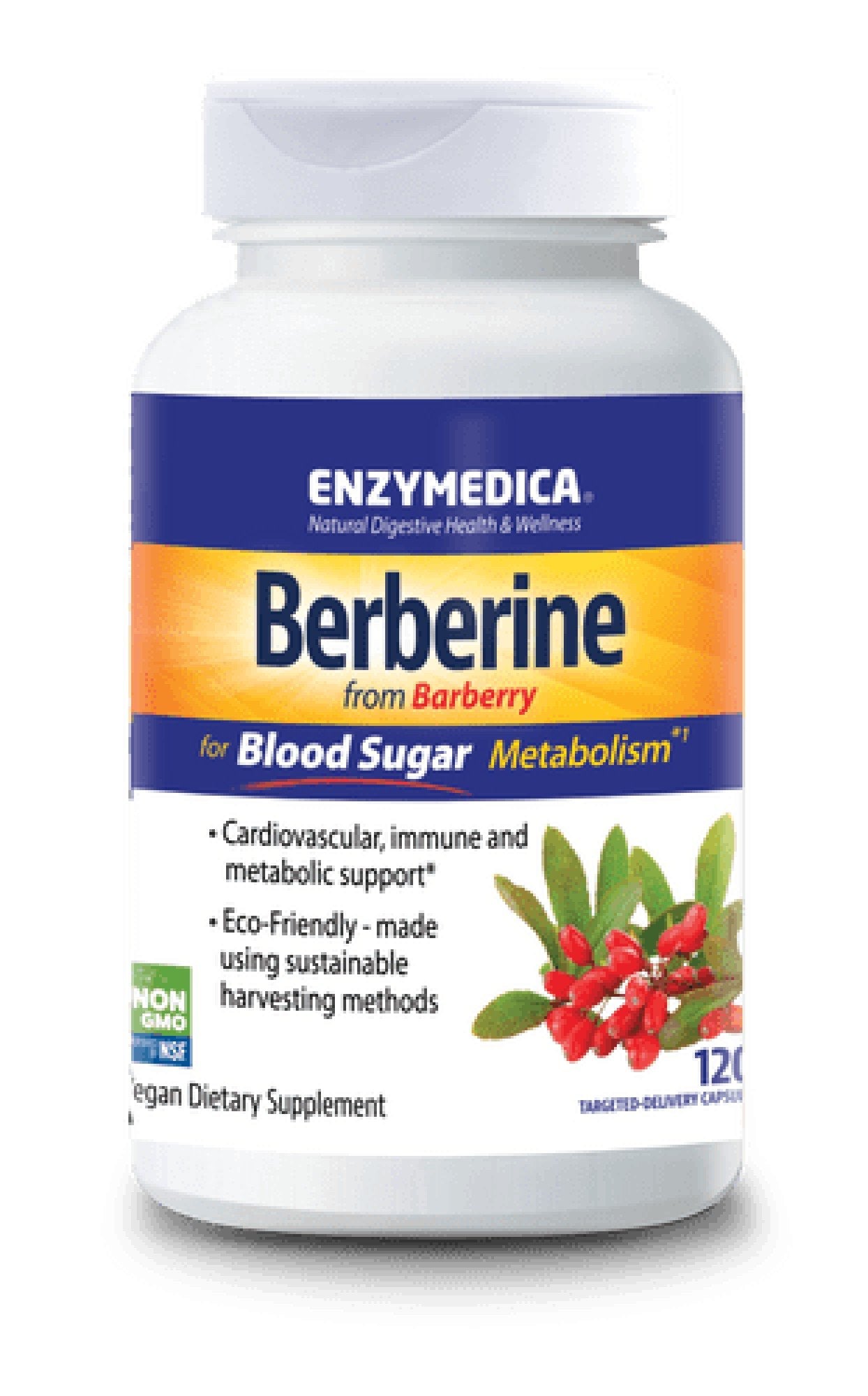 Enzymedica Berberine 120 Capsule