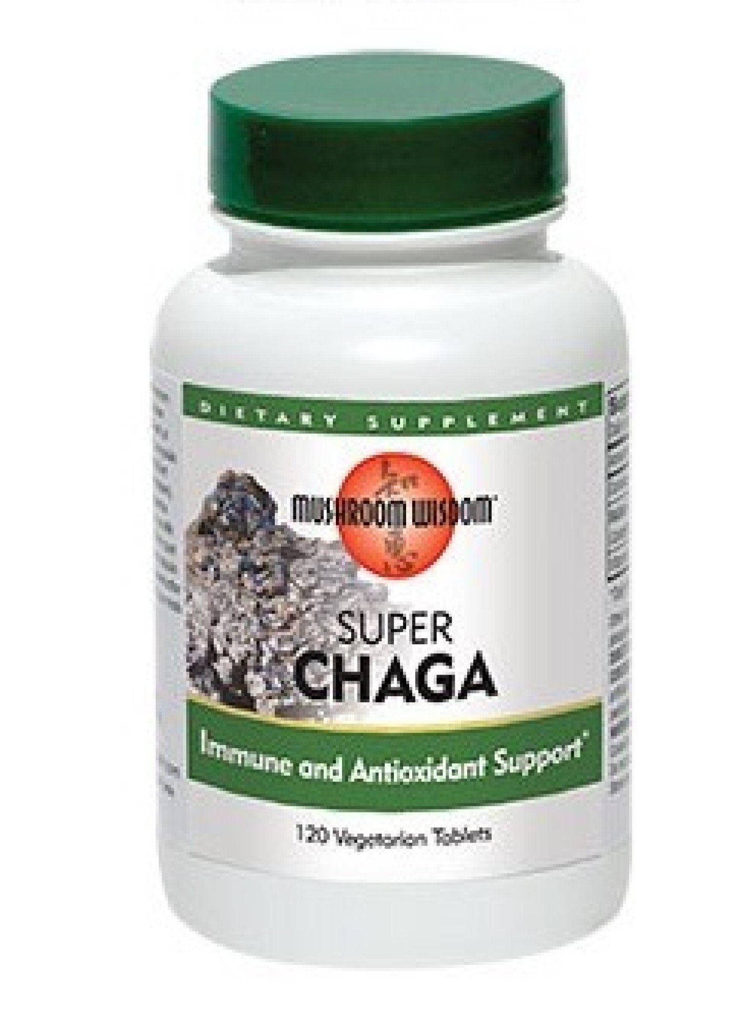 Mushroom Wisdom (Formerly Maitake Products) Super Chaga 120 Veg Tablet