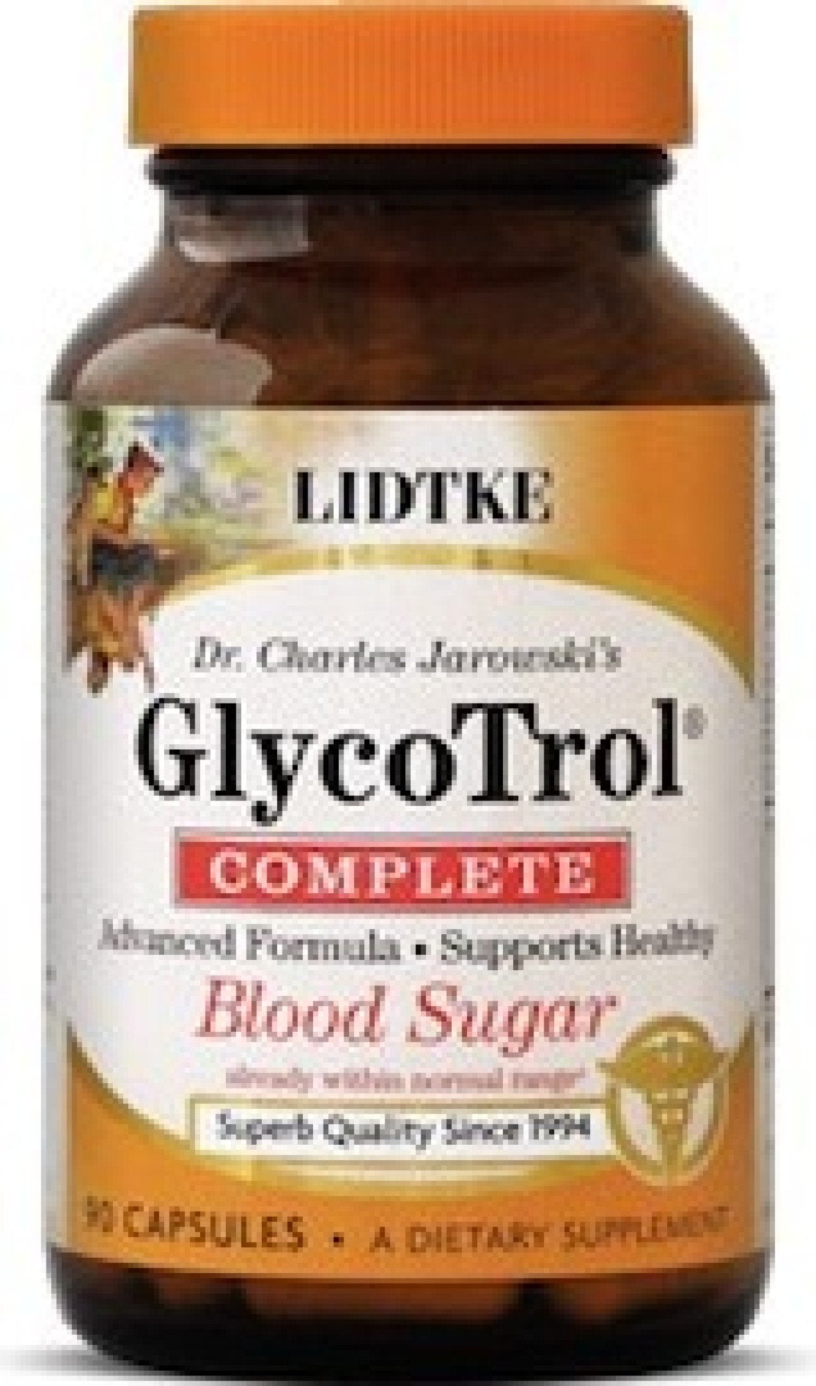 LIDTKE GlycoTrol Complete 90 Capsule