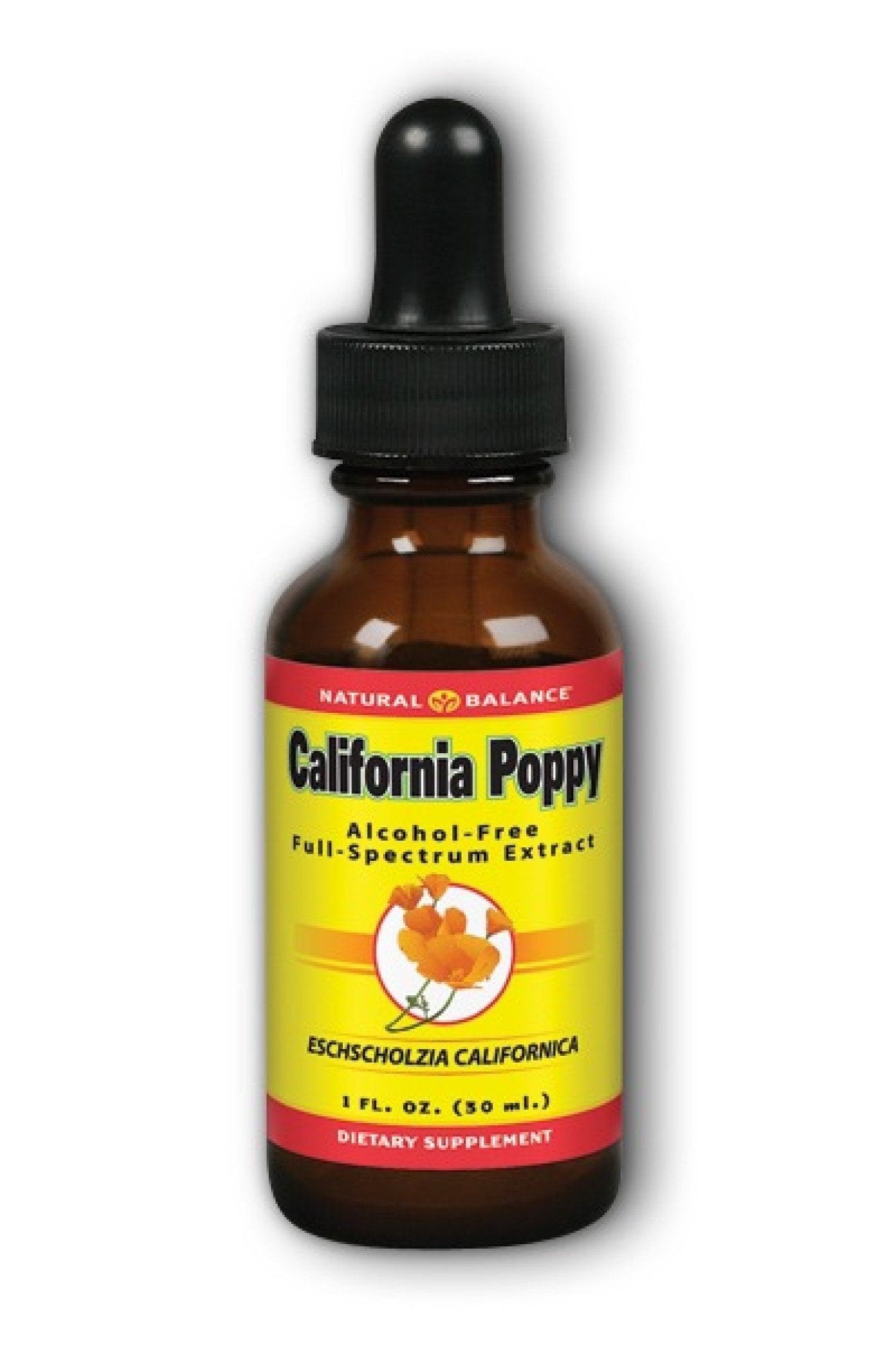 Natural Balance California Poppy Liquid Extract 1 oz Liquid