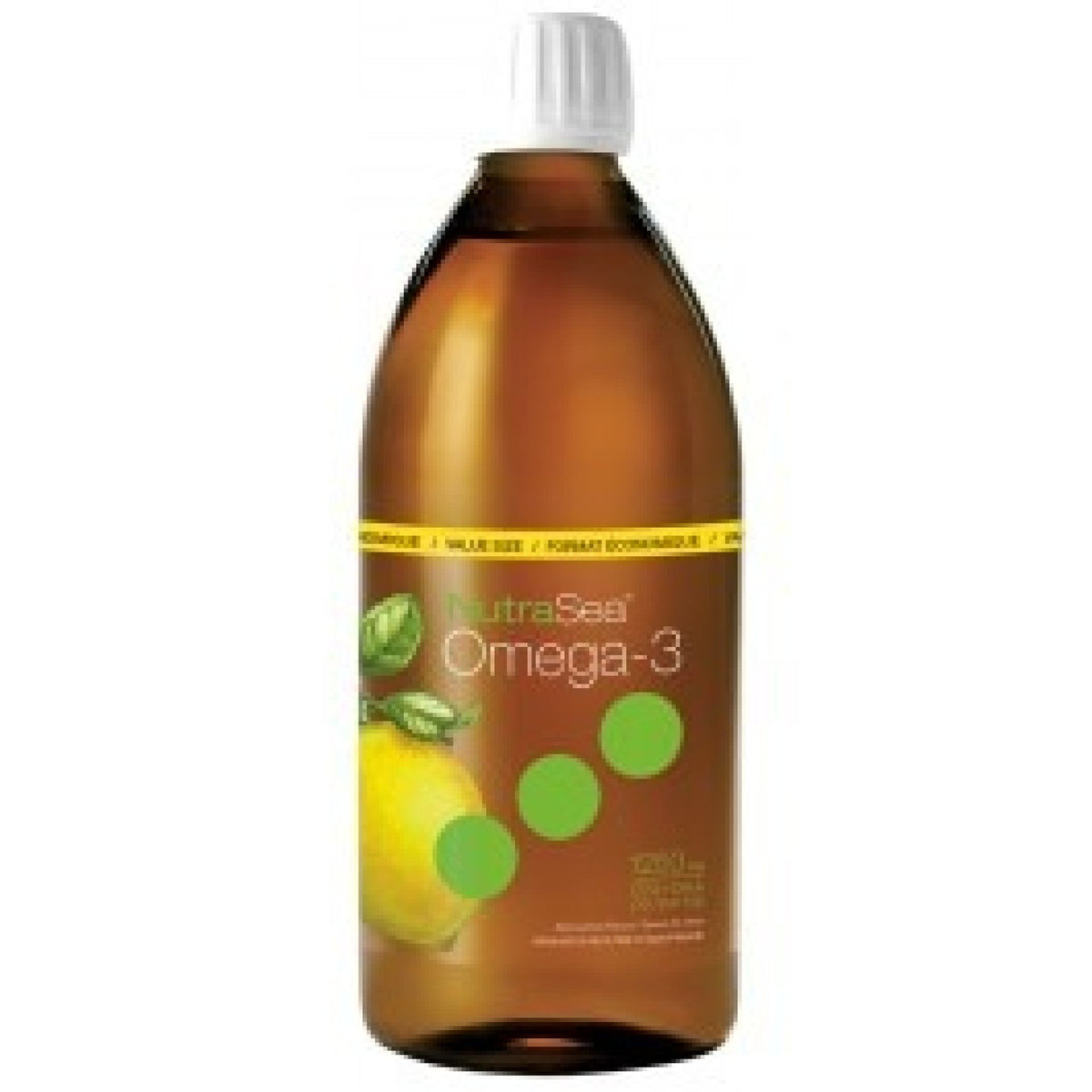 Ascenta NutraSea Zesty Lemon 500 ML (16.9 fl oz) Liquid