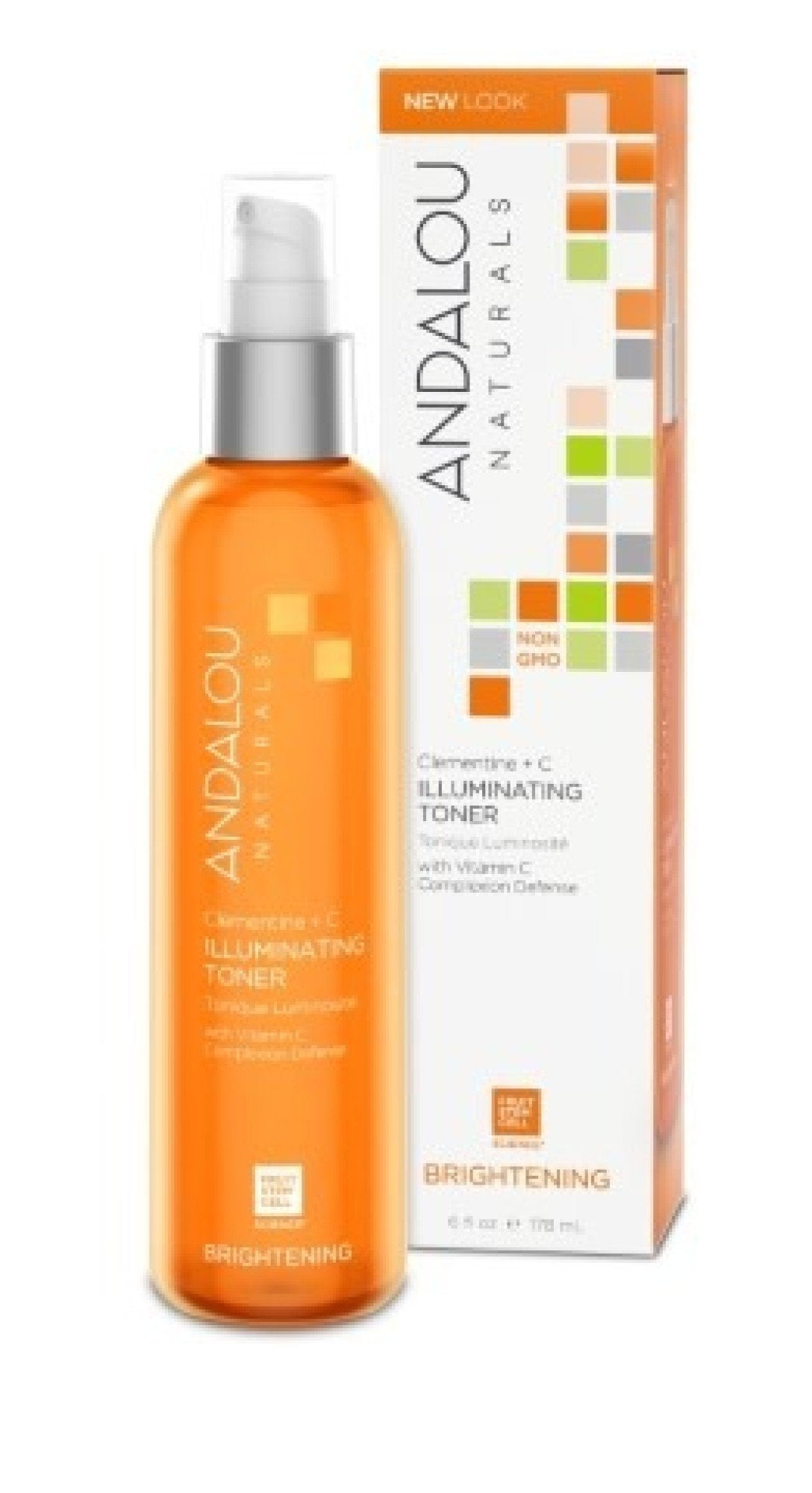 Andalou Naturals Clementine + C Illuminating Toner 6 fl oz Liquid